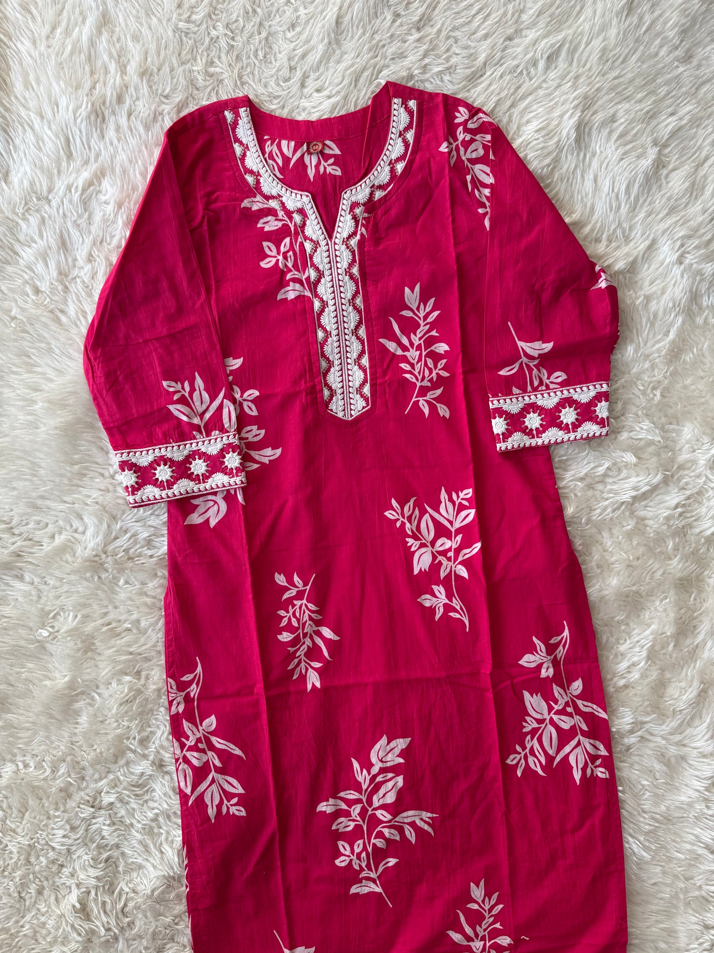 Pure Cotton Kurti
