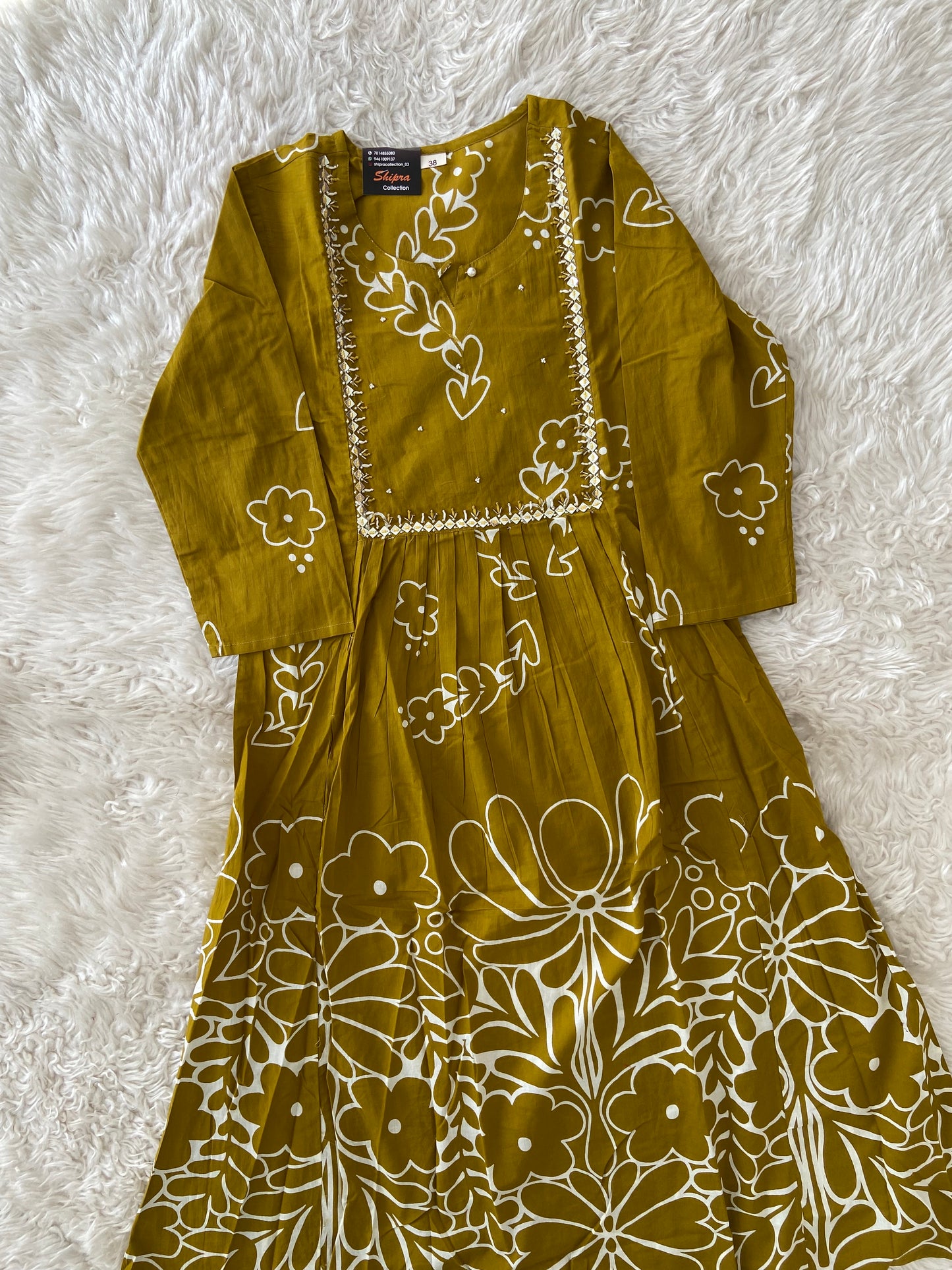 Premium Cotton Kurti Pant Dupatta Set