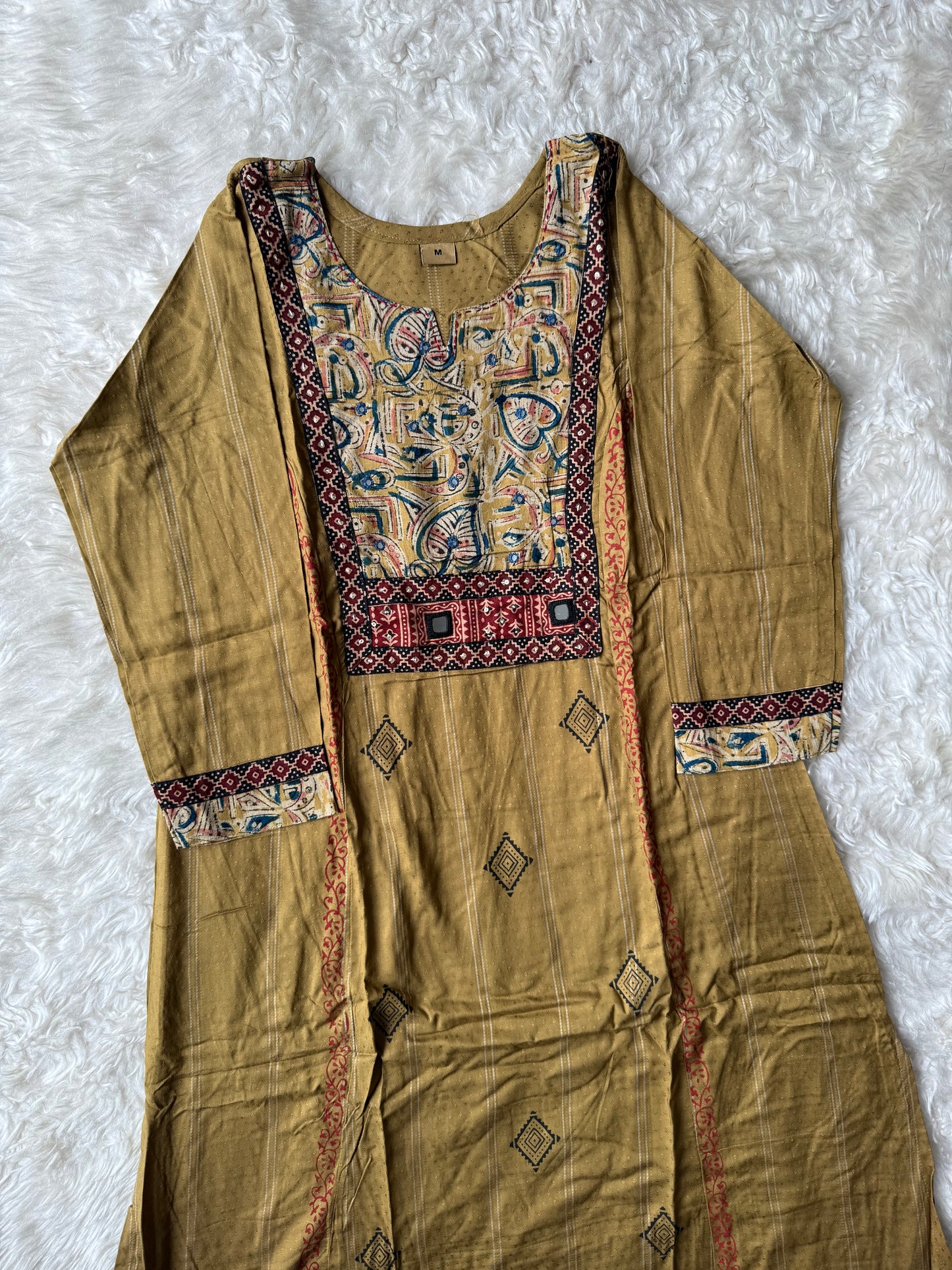 Rayon Kurti Pant Set