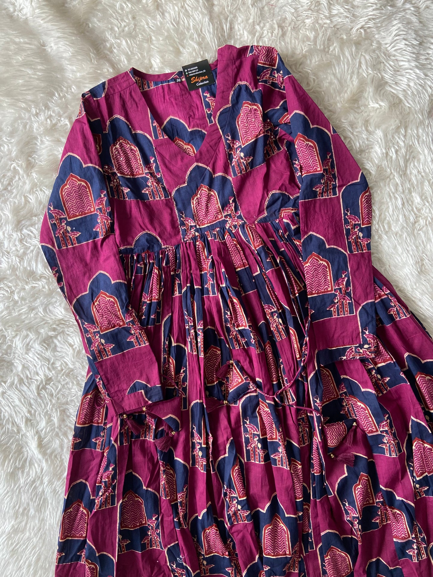 Premium Cotton Full Sleeves Kurti Pant Dupatta Set