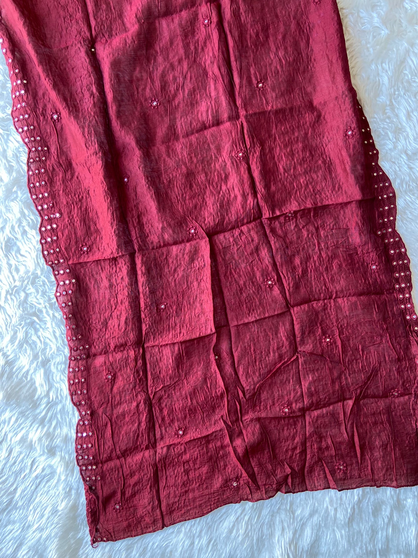 Steal Deal 🚨 Raw Silk Kurti Pant Dupatta Set