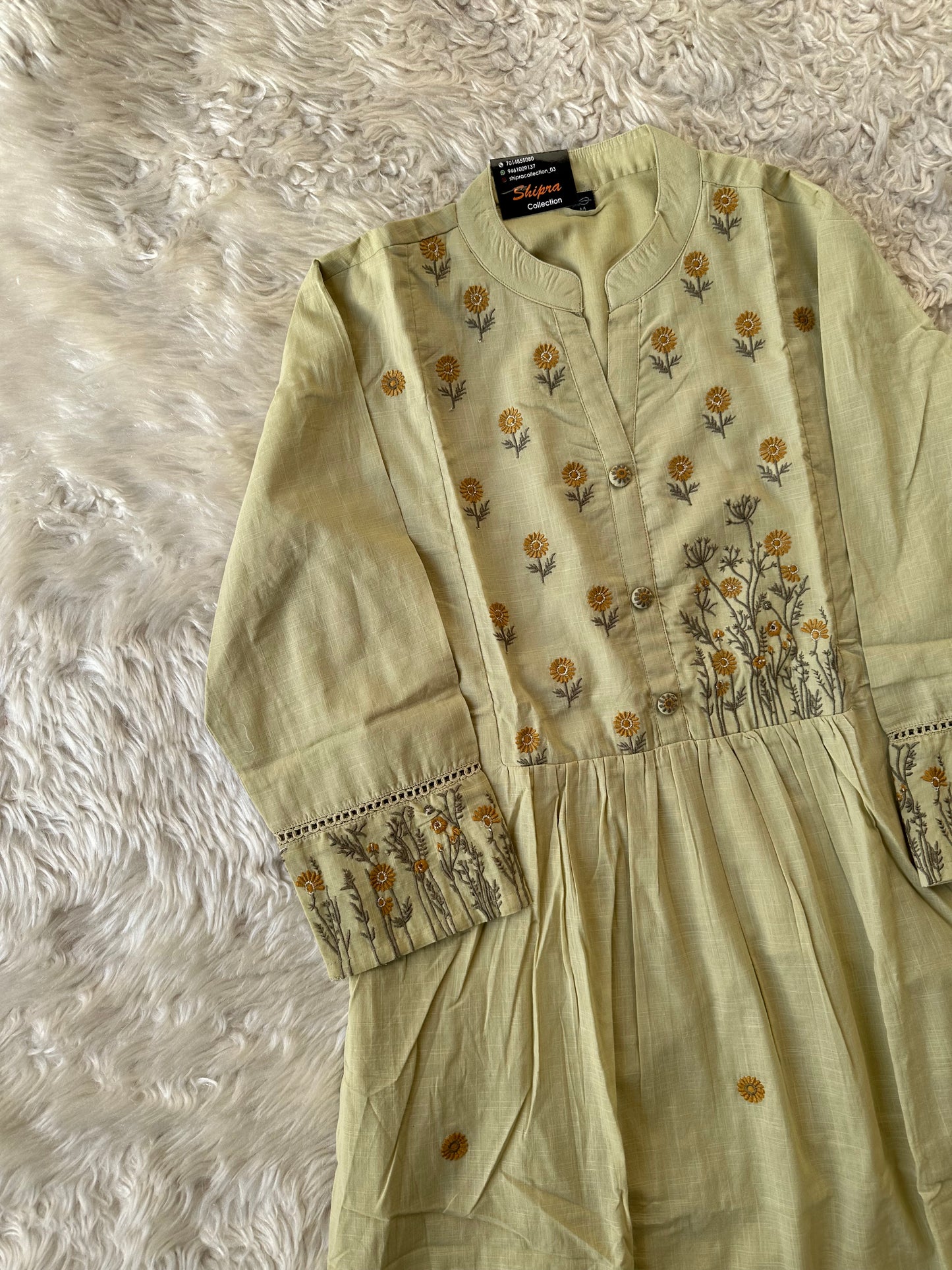 Premium Cotton Thread Work Collection