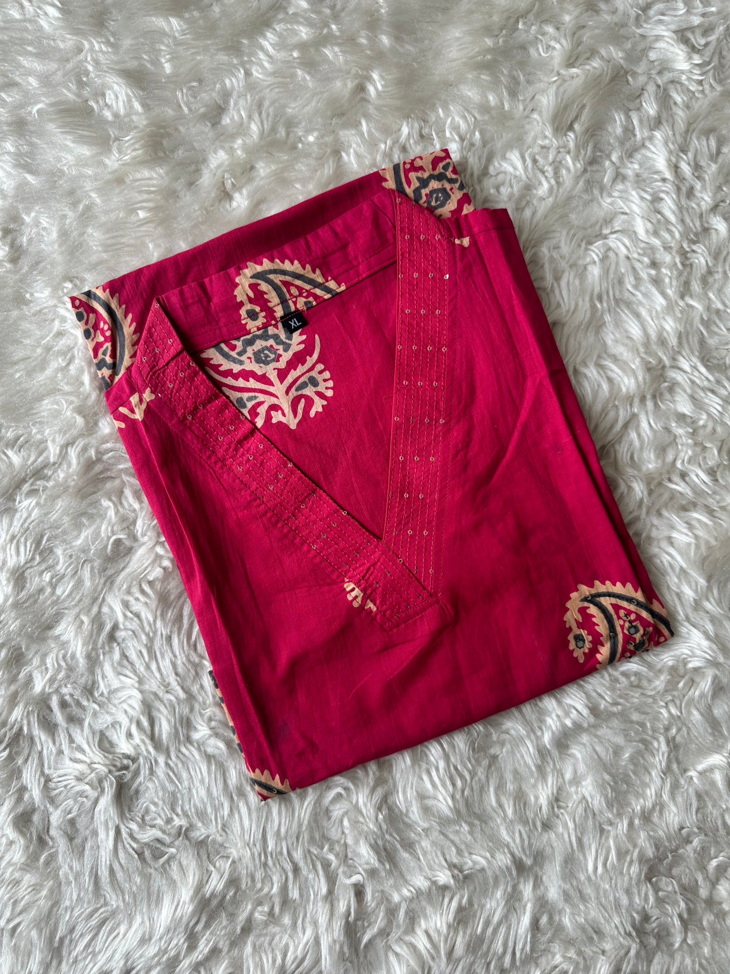 Budget Friendly Kurti Pant Dupatta Set