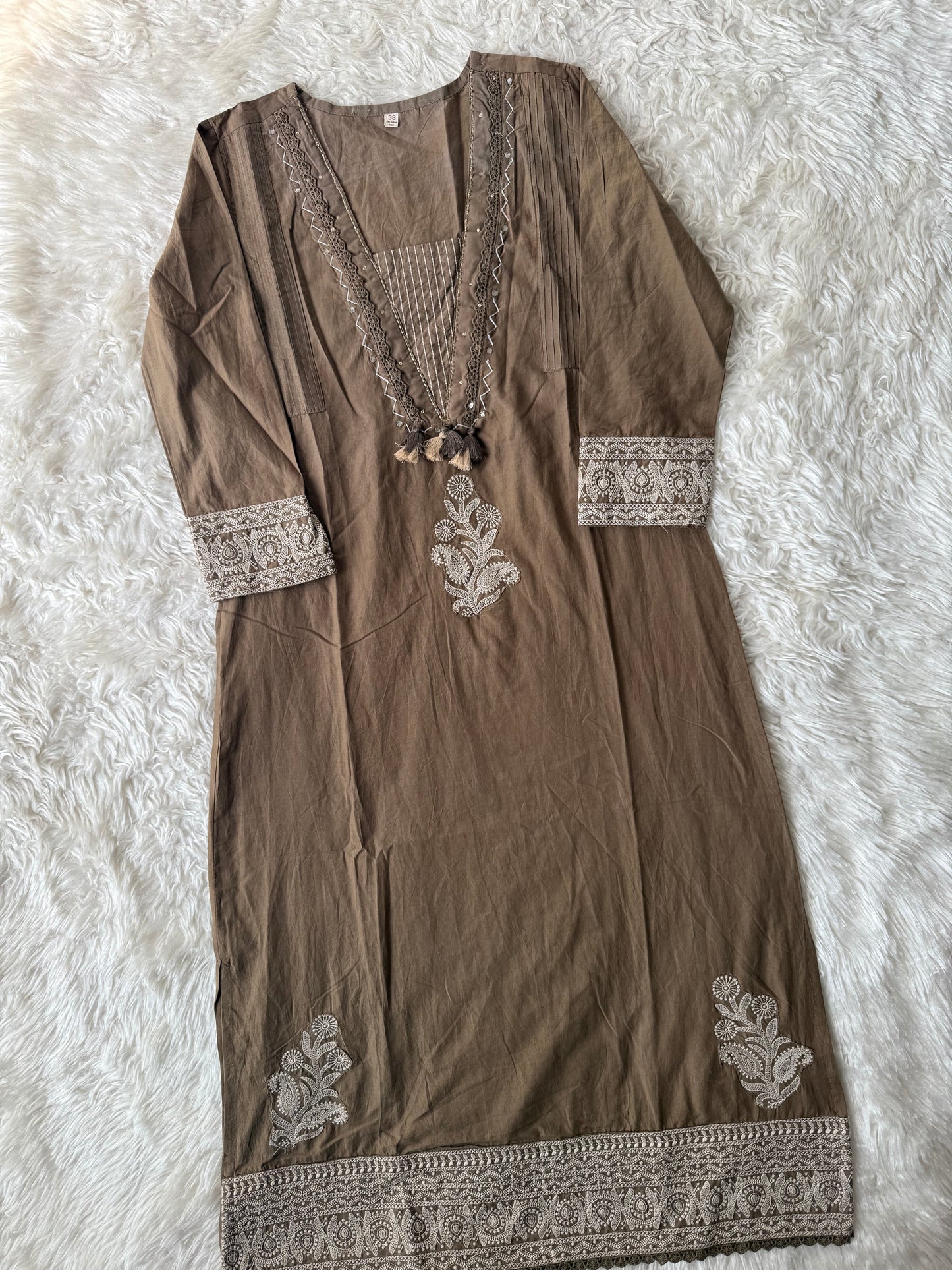 Premium Cotton Kurti Pant Dupatta Set