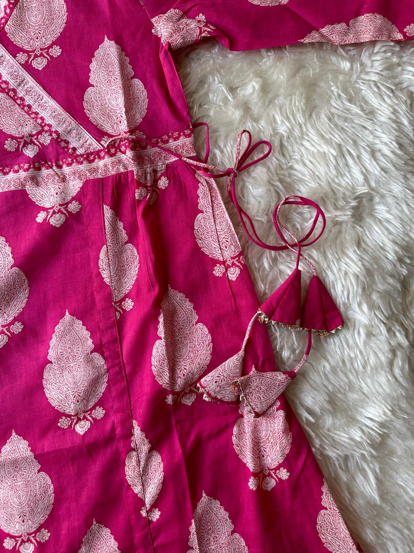 Pure Mul Cotton Kurti Pant Set