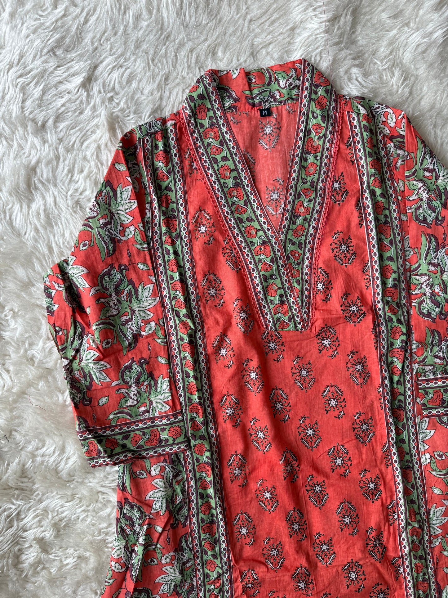 Budget Friendly Flare Kurti Pant Dupatta Set