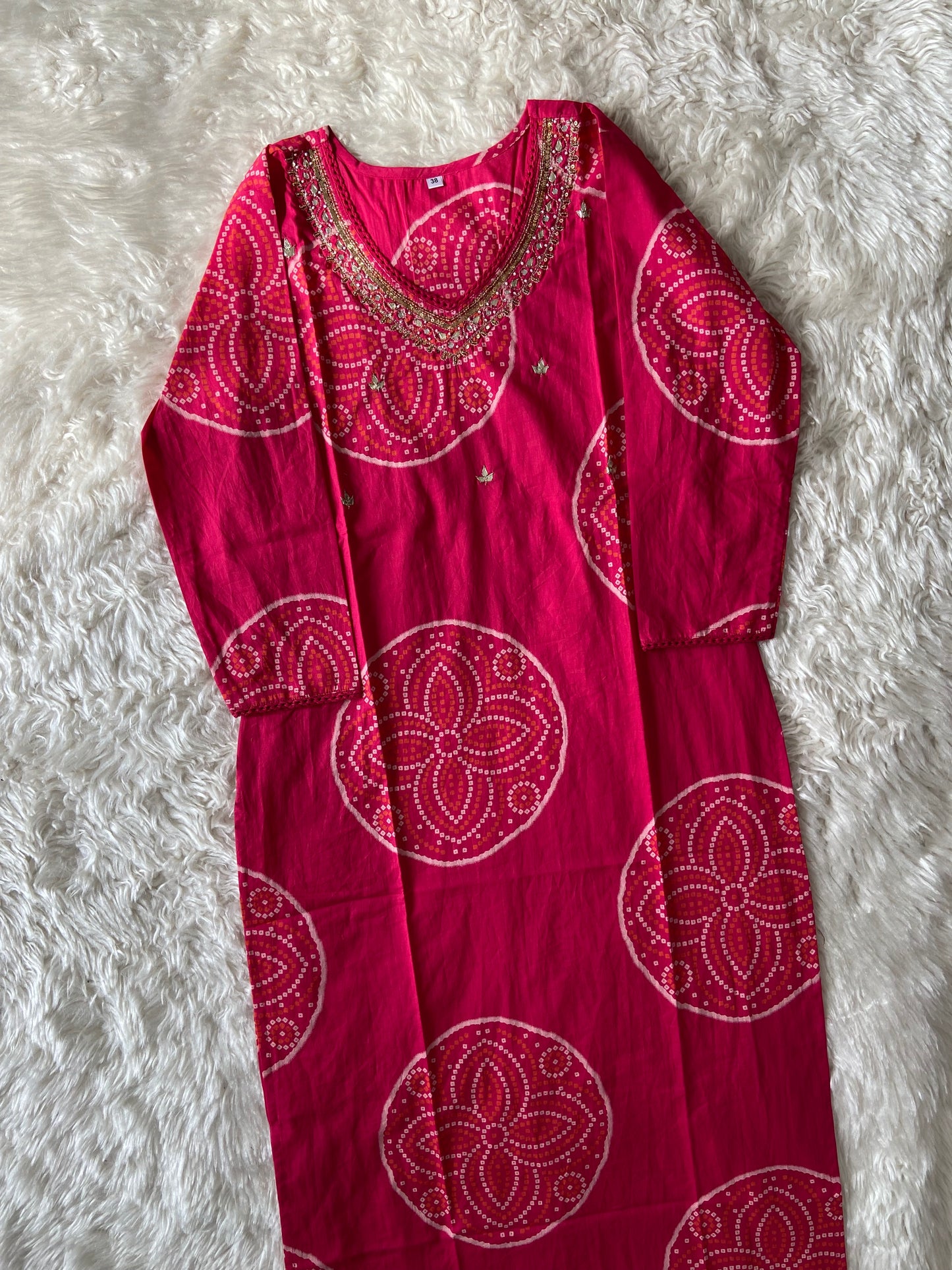 Premium Cotton Kurti Pant Dupatta Set