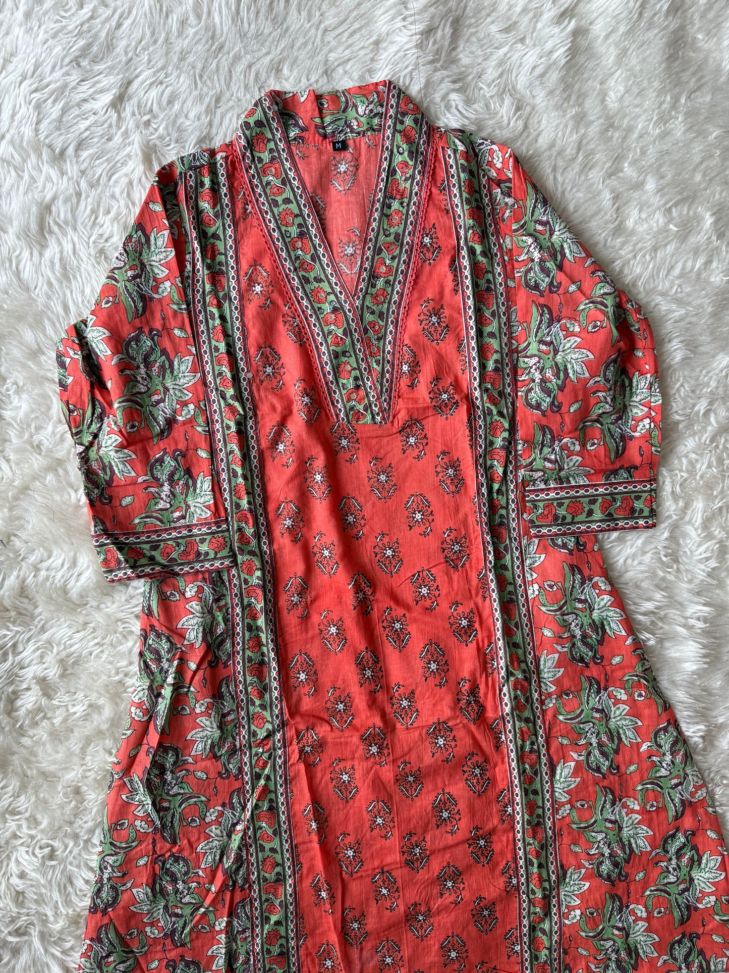 Budget Friendly Flare Kurti Pant Dupatta Set