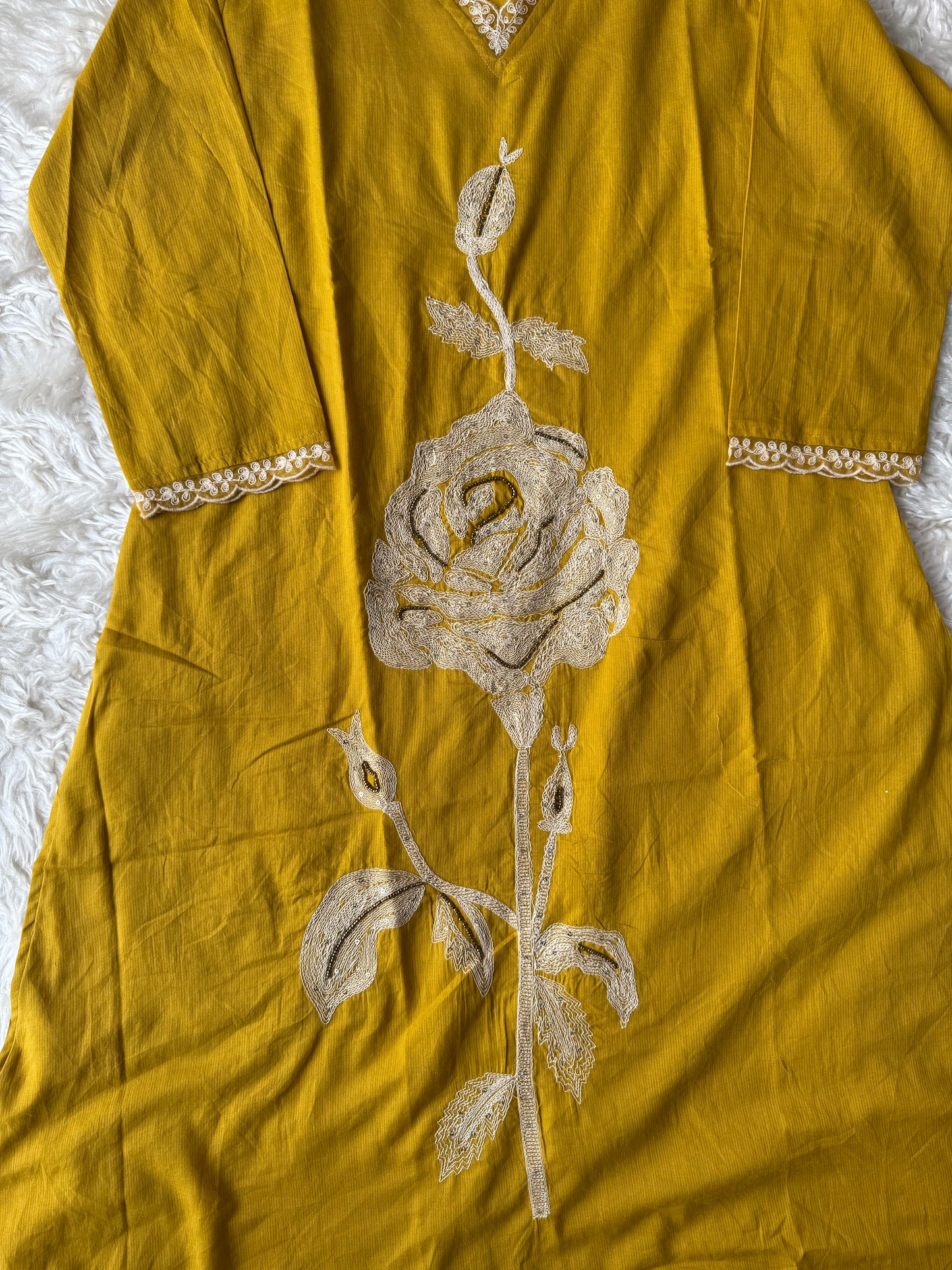 Premium Cotton Kurti Pant Dupatta Set