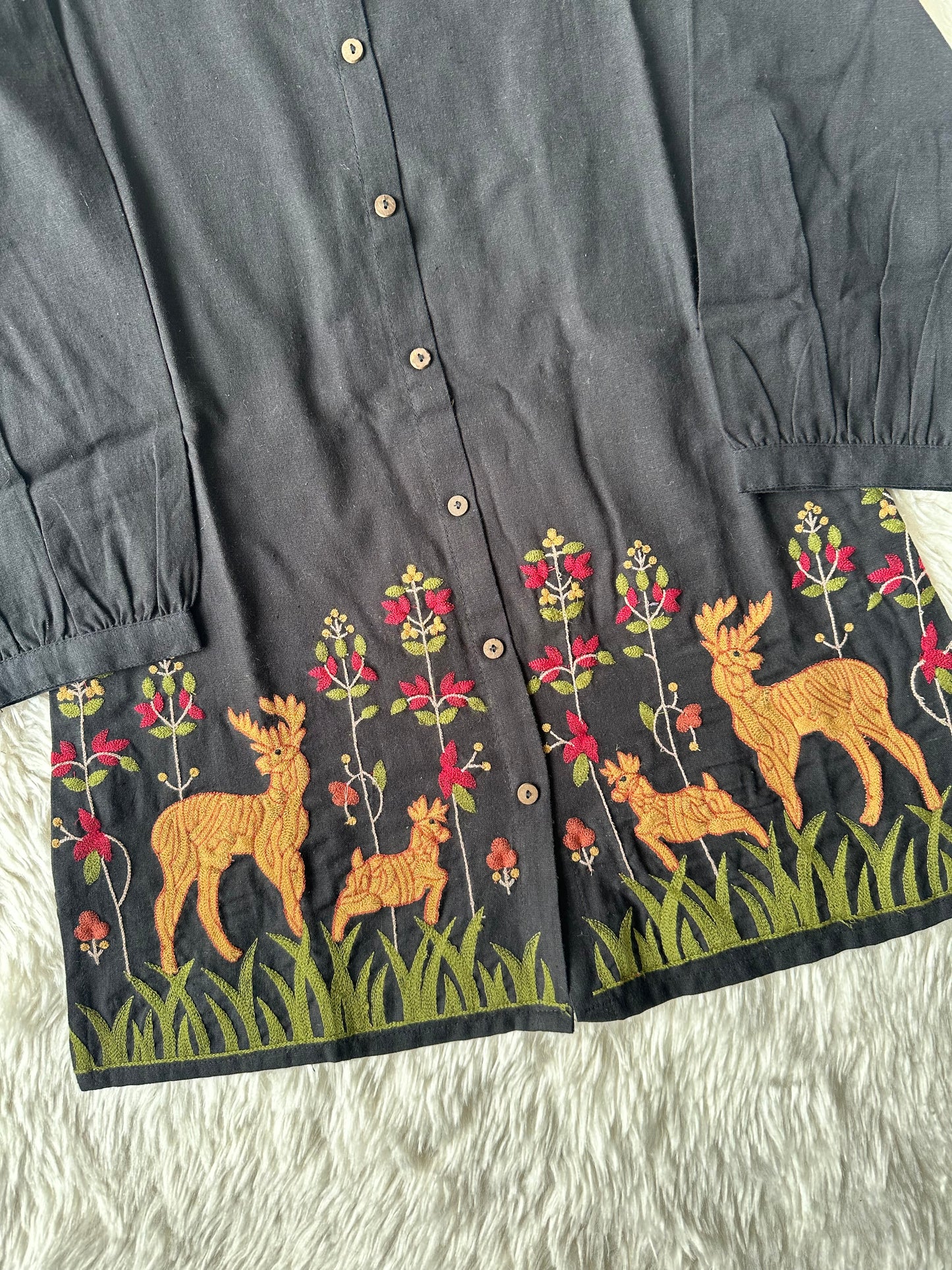 Khadi Cotton Short Kurti
