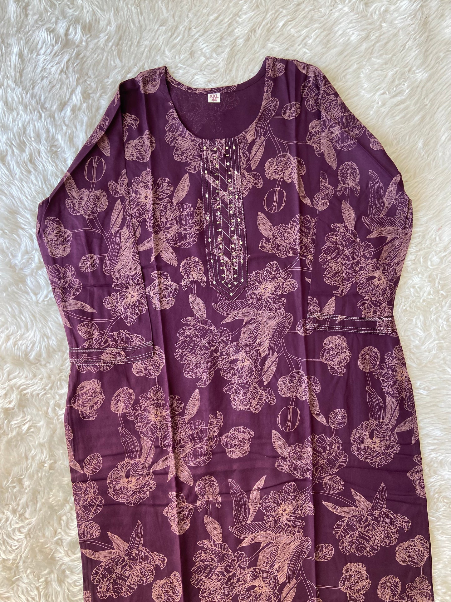Soft Rayon Kurti Pant Set