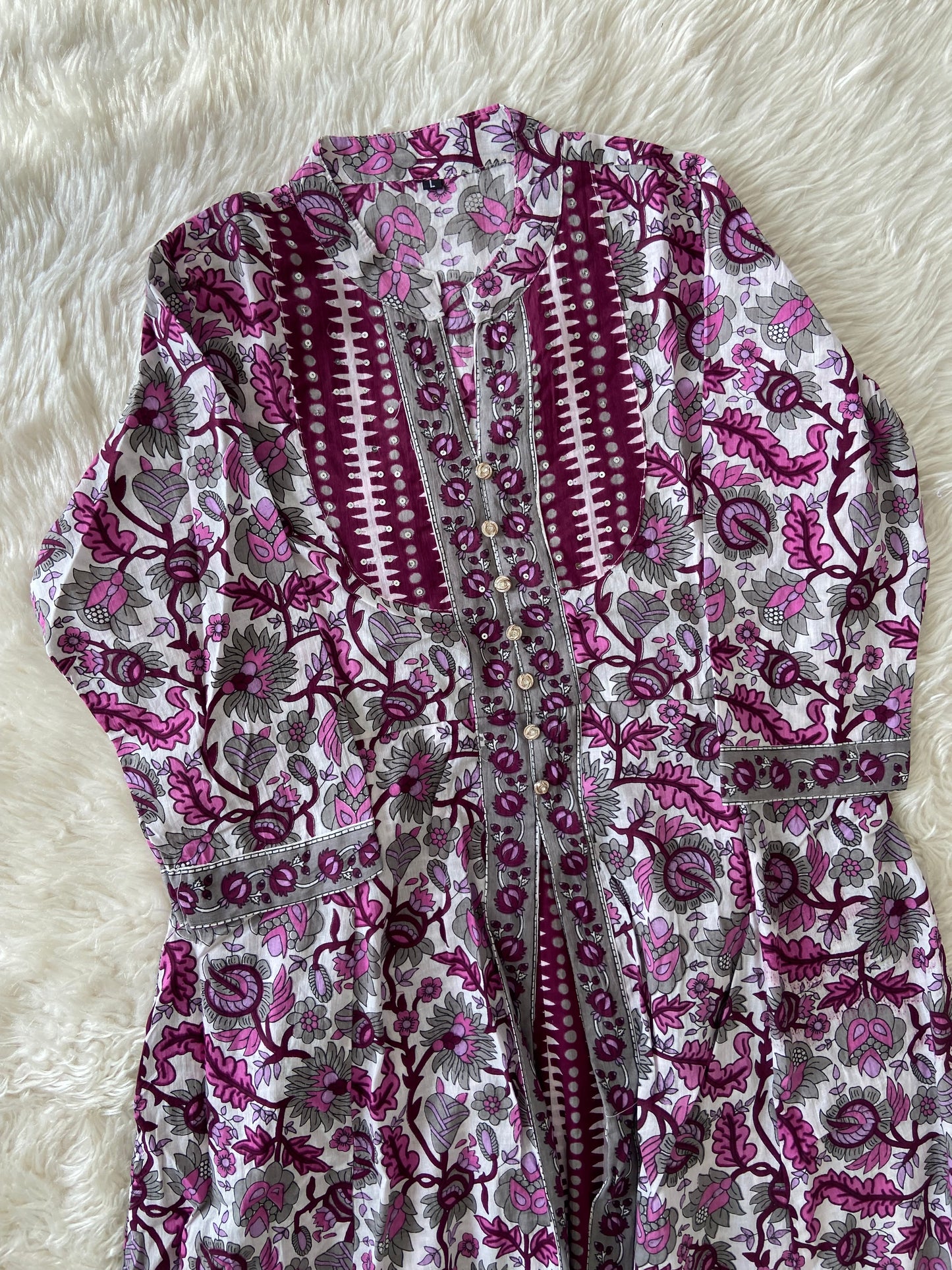 Cotton Kurti Pant Set