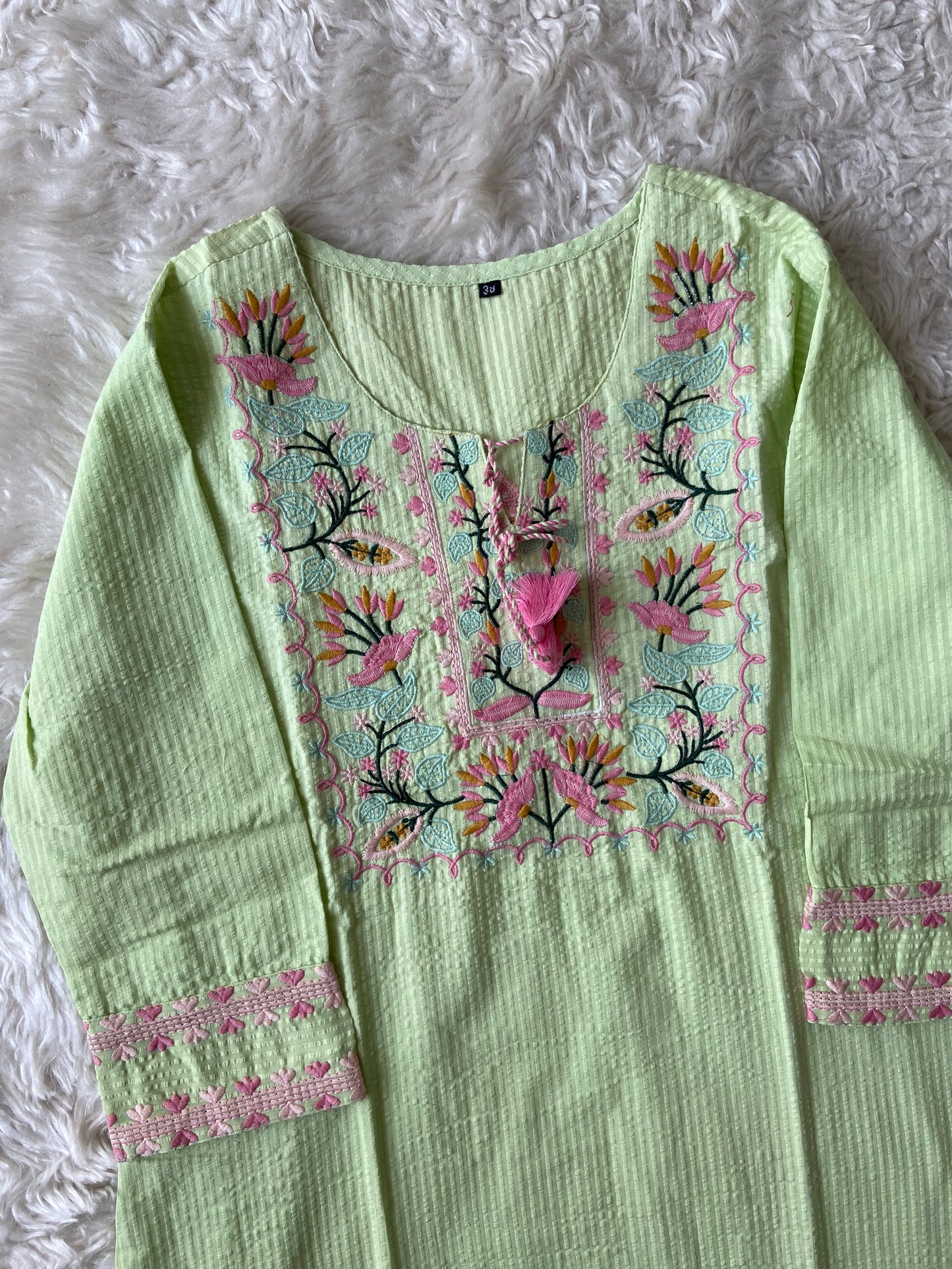 Premium Cotton Thread Work Collection