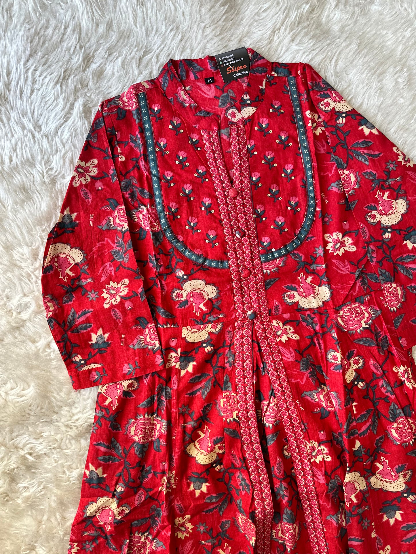 Shaina’s Fav ♥️ FLARE Kurti Pant Dupatta Set