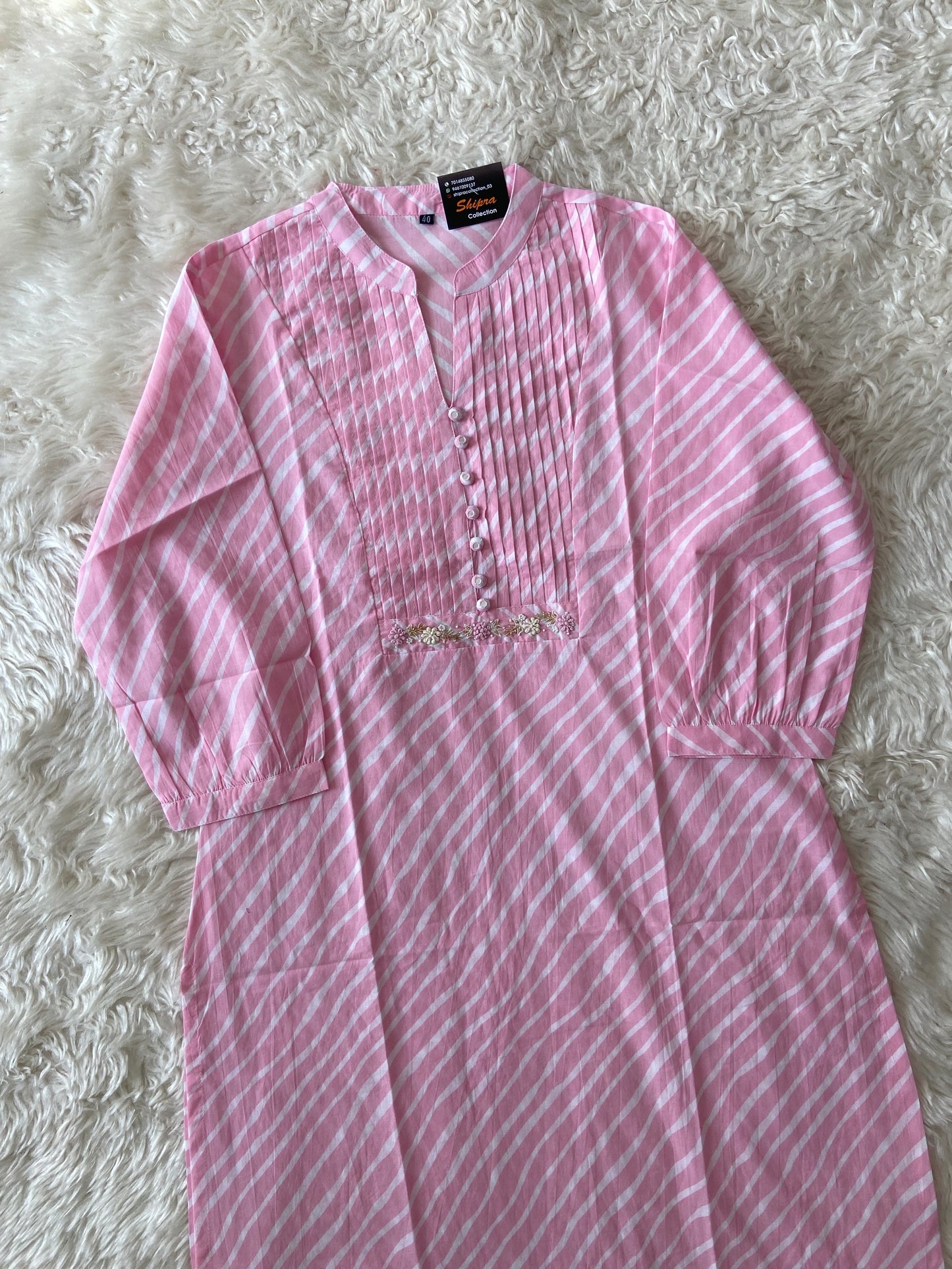 Premium Cotton Kurti Pant Dupatta Set