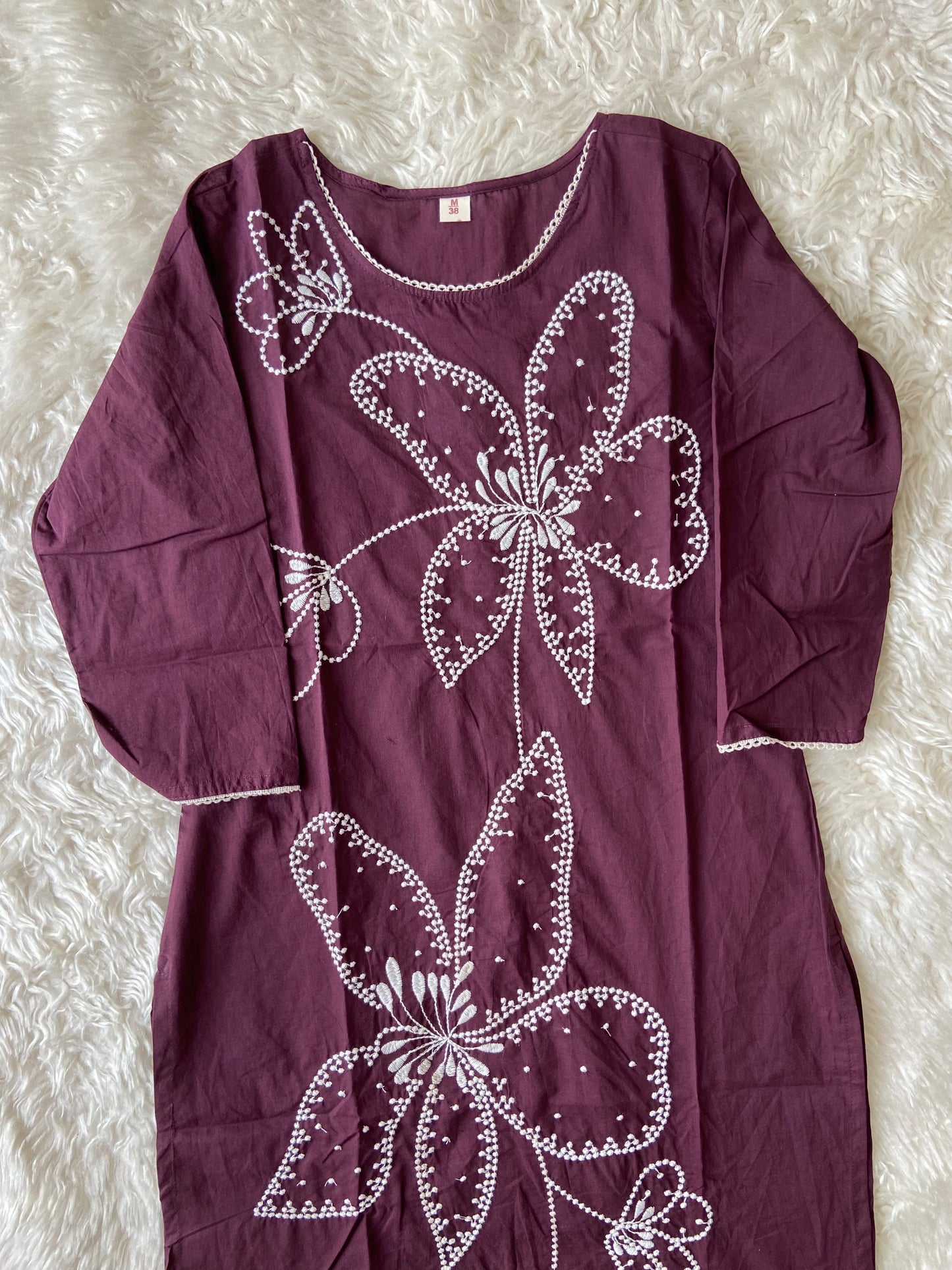 Hit selling 🛍️ Pure Cotton Kurti Pant Dupatta Set