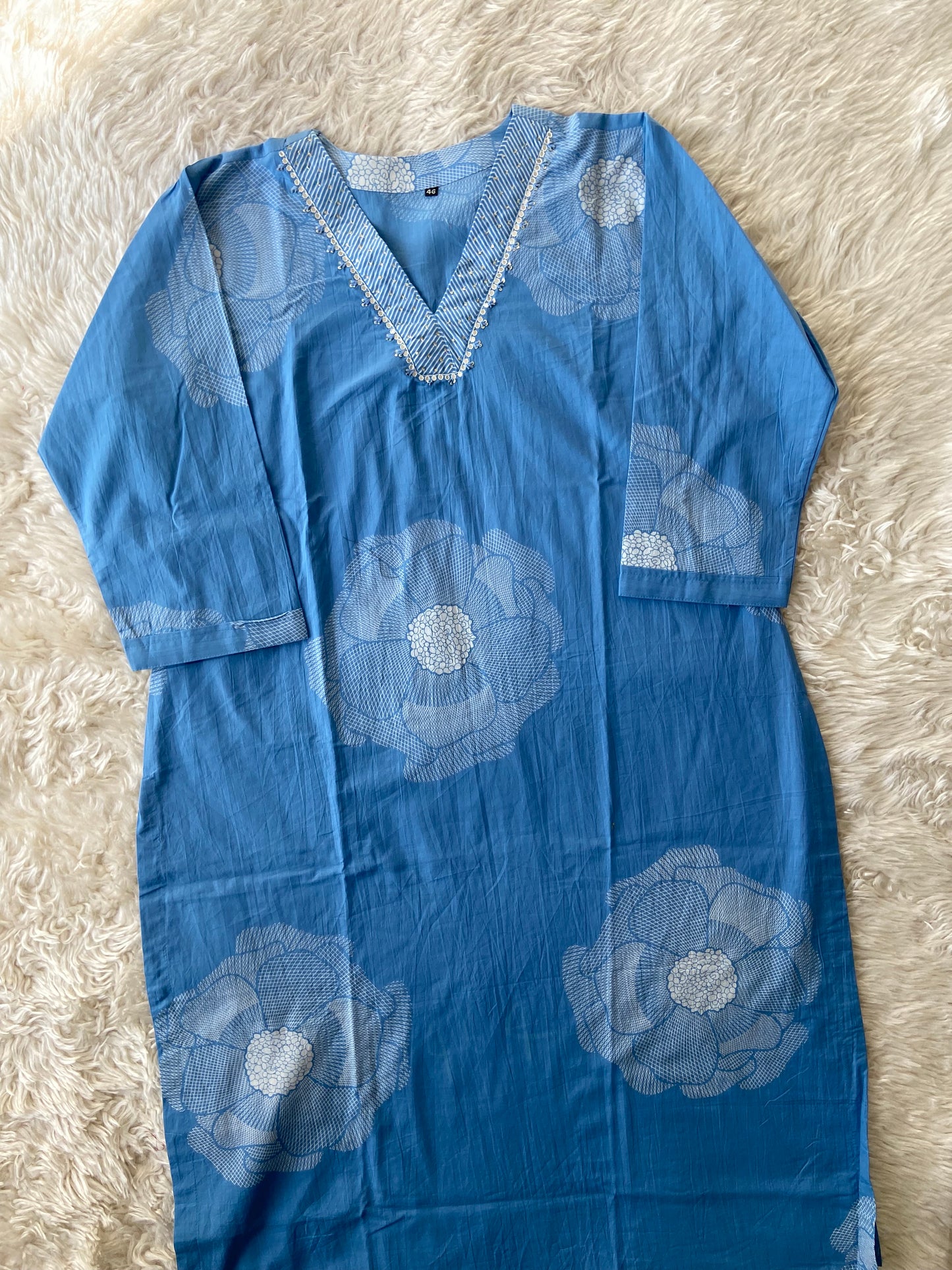 Premium Cotton Kurti Pant Dupatta Set