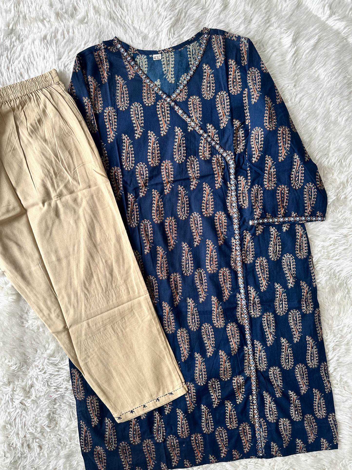 Premium Cotton Kurti Pant Set