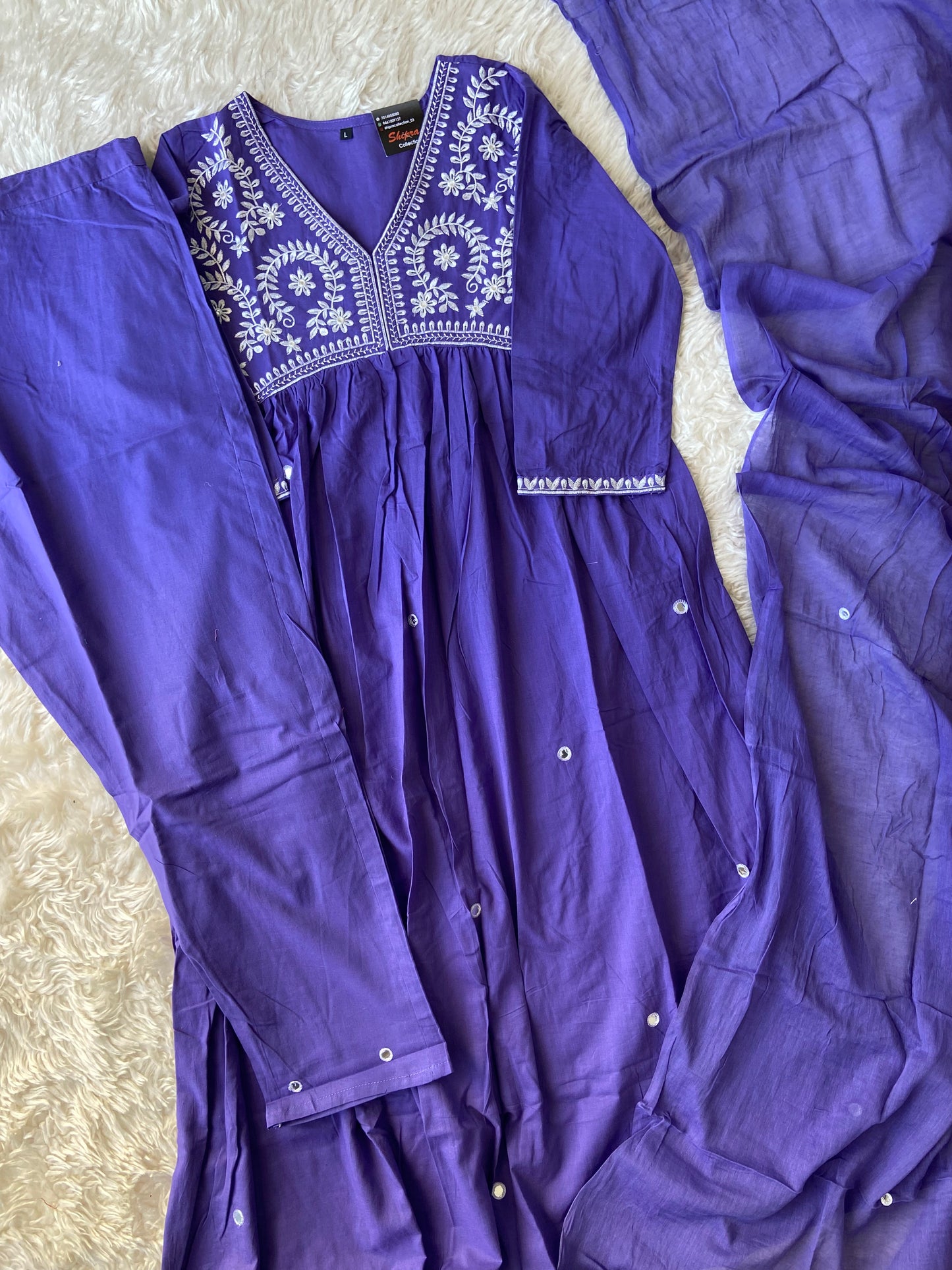 Nyra Kurti Pant Dupatta Set