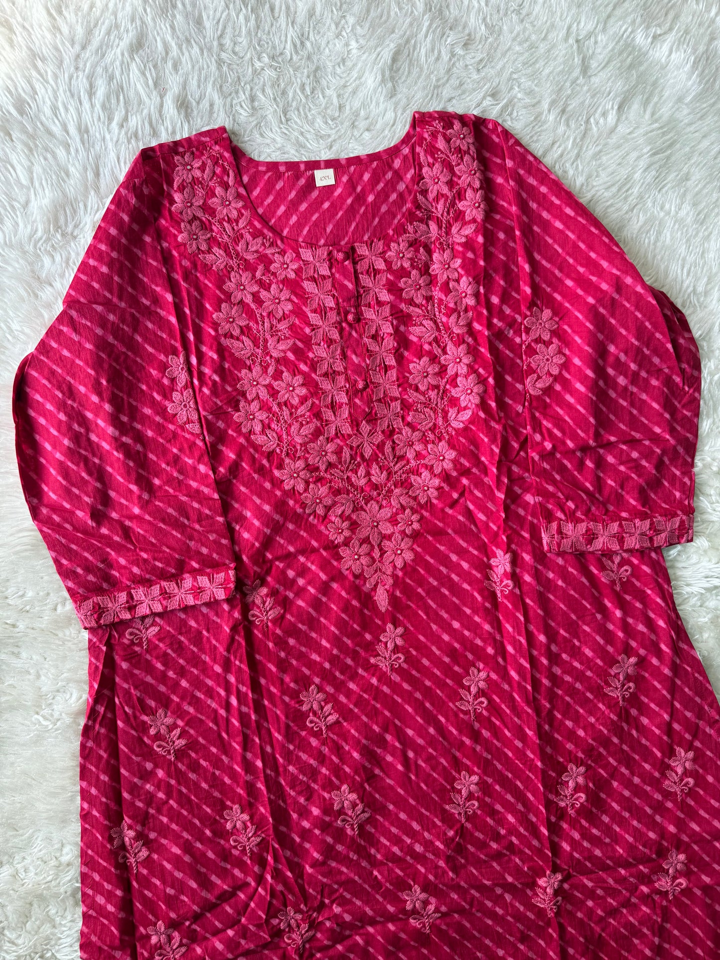 Premium Cotton Kurti Pant Dupatta Set