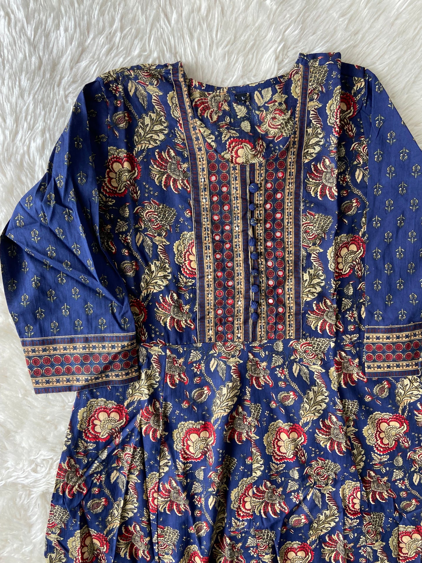 Budget Friendly Flare Kurti Pant Dupatta Set