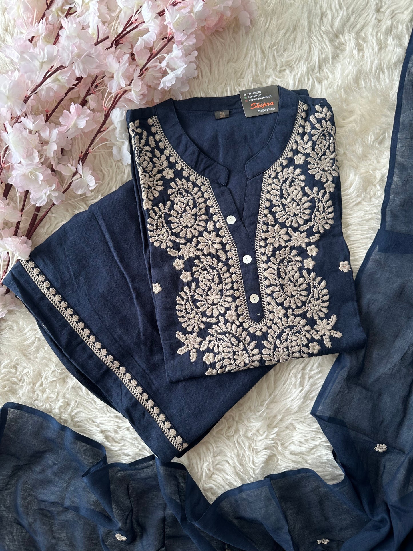 Stock Clearance 🚨
Premium Cotton Kurti Pant Dupatta Set
