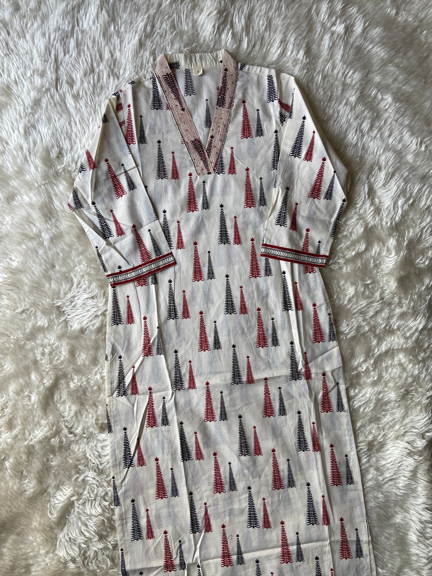 Stock Clearance 🚨 Premium Cotton Kurti Pant Set