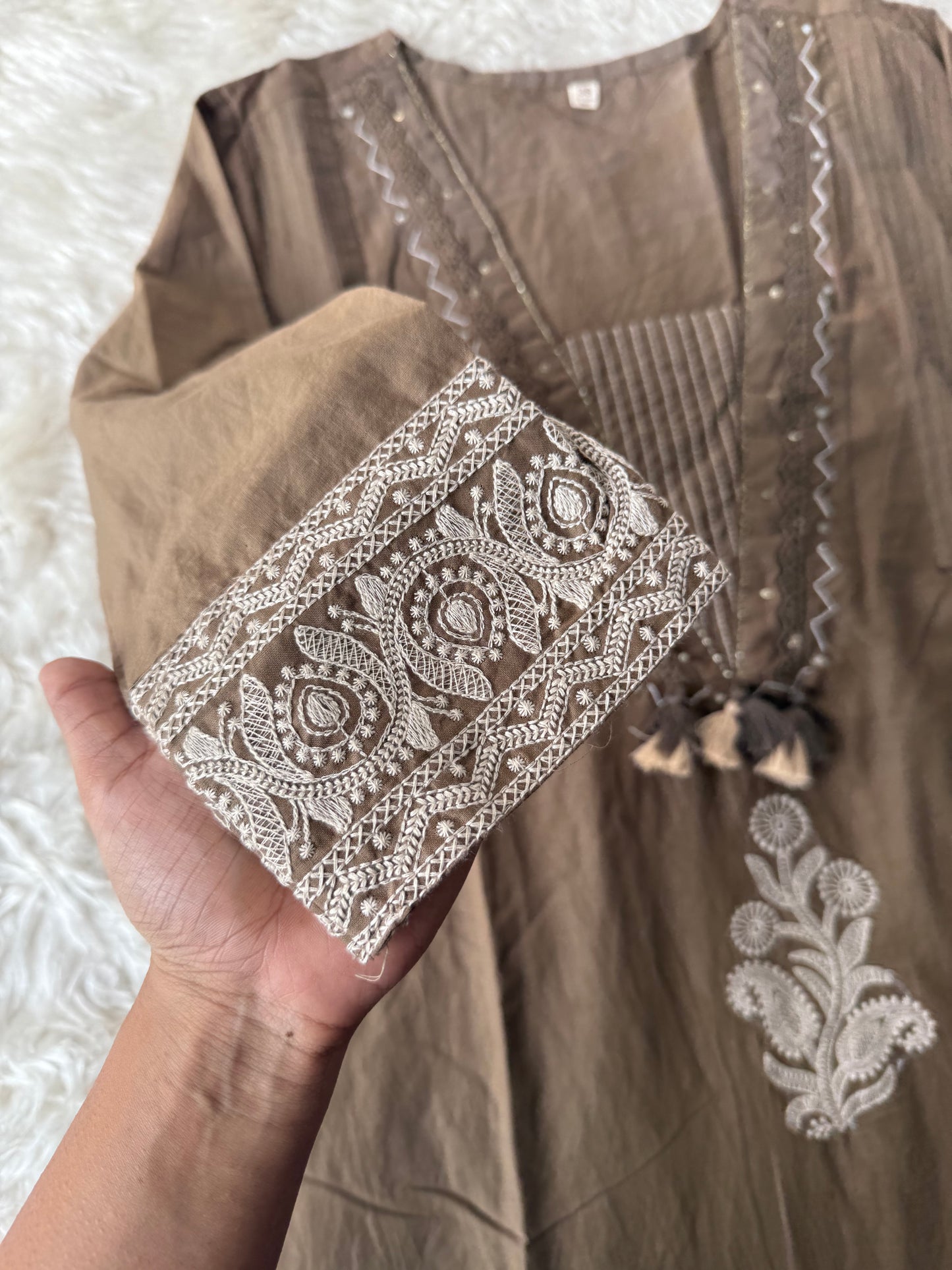 Premium Cotton Kurti Pant Dupatta Set