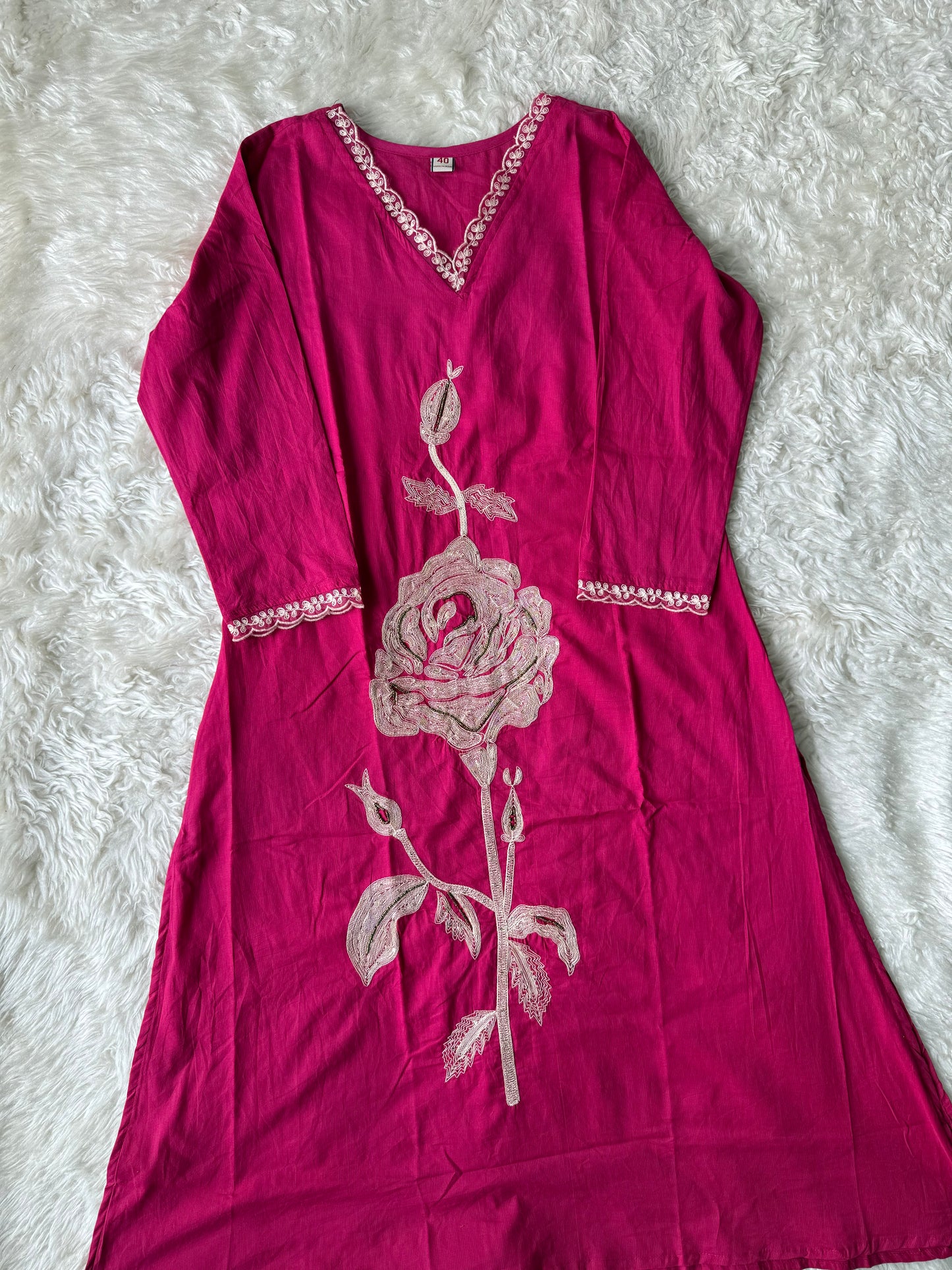 Premium Cotton Kurti Pant Dupatta Set