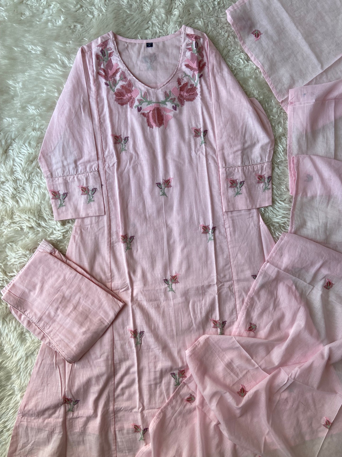 Premium Mul Cotton Thread Work Collection