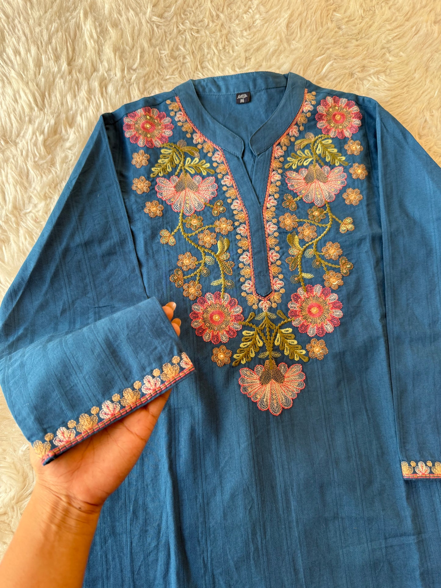 Premium Mul Cotton Thread Work Collection