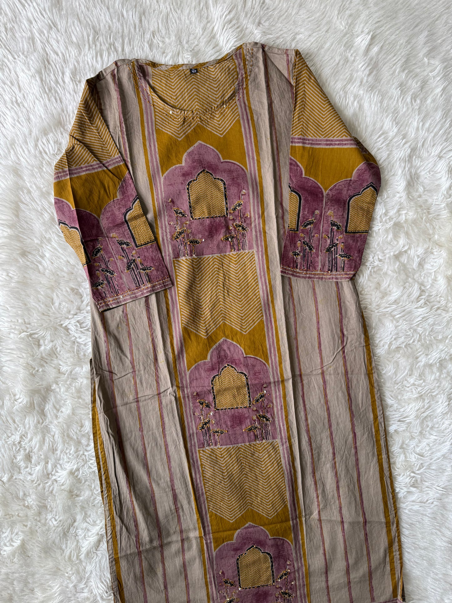 Premium Cotton Kurti Pant Dupatta Set
