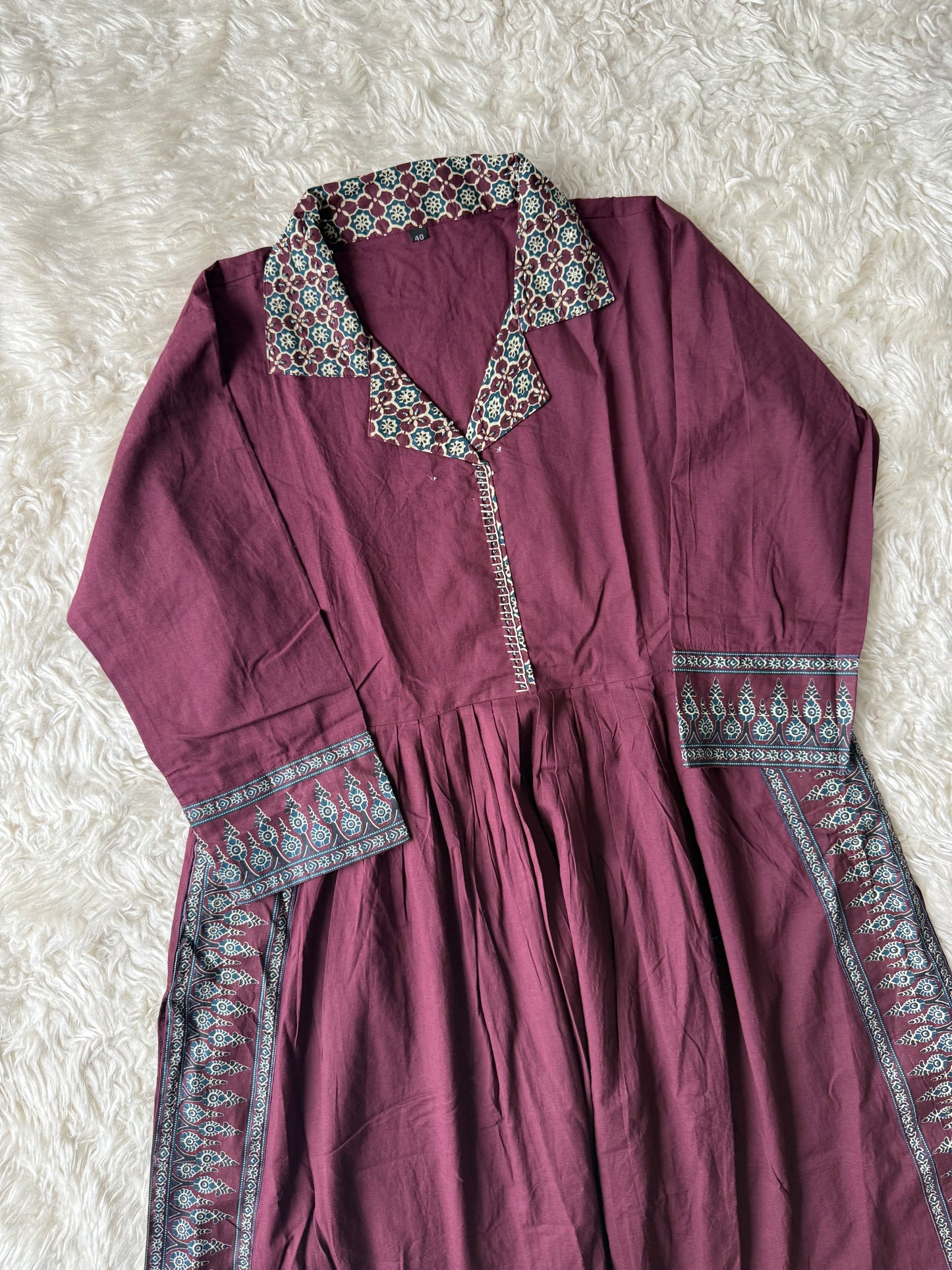 Premium Cotton Kurti Plazo Dupatta Set
