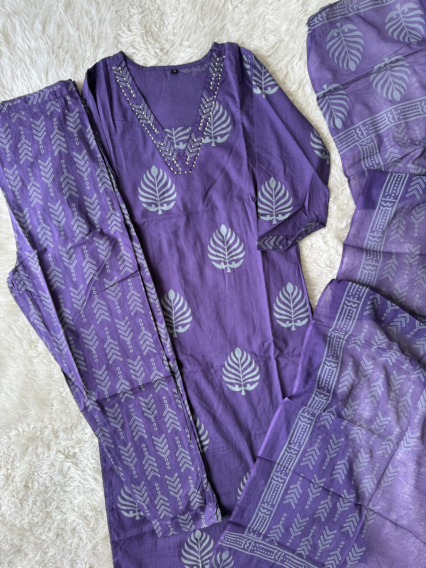 Budget Friendly Kurti Pant Dupatta Set