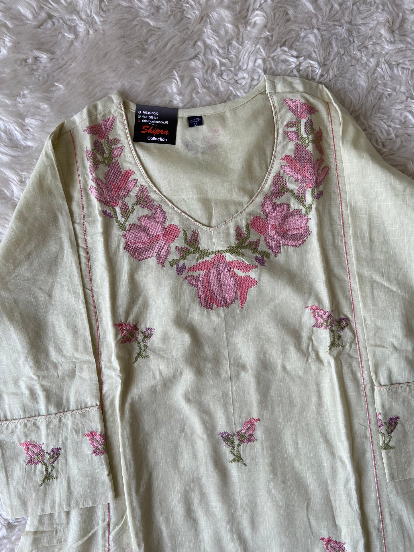 Premium Mul Cotton Thread Work Collection