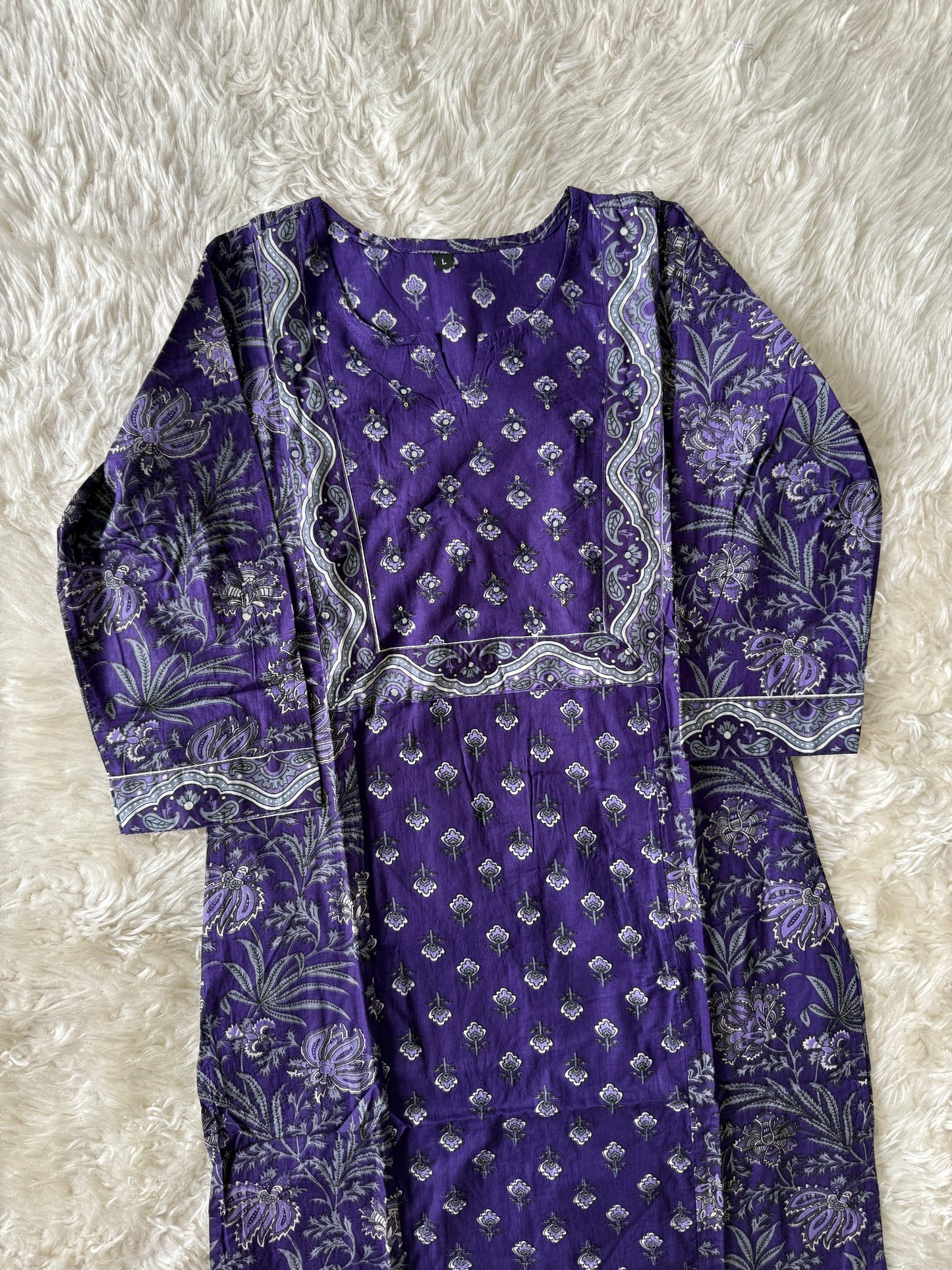 Budget Friendly Kurti Pant Dupatta Set