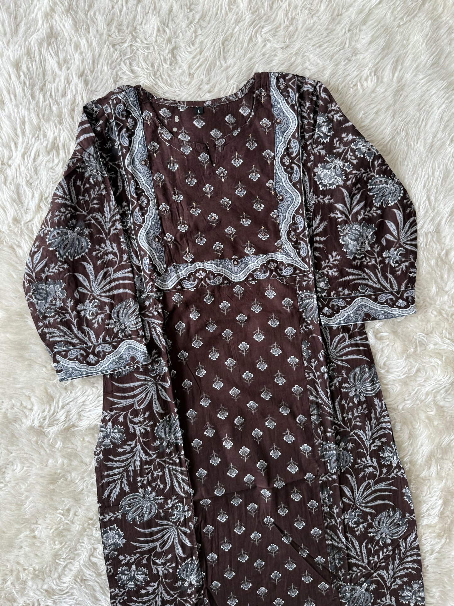 Budget Friendly Kurti Pant Dupatta Set