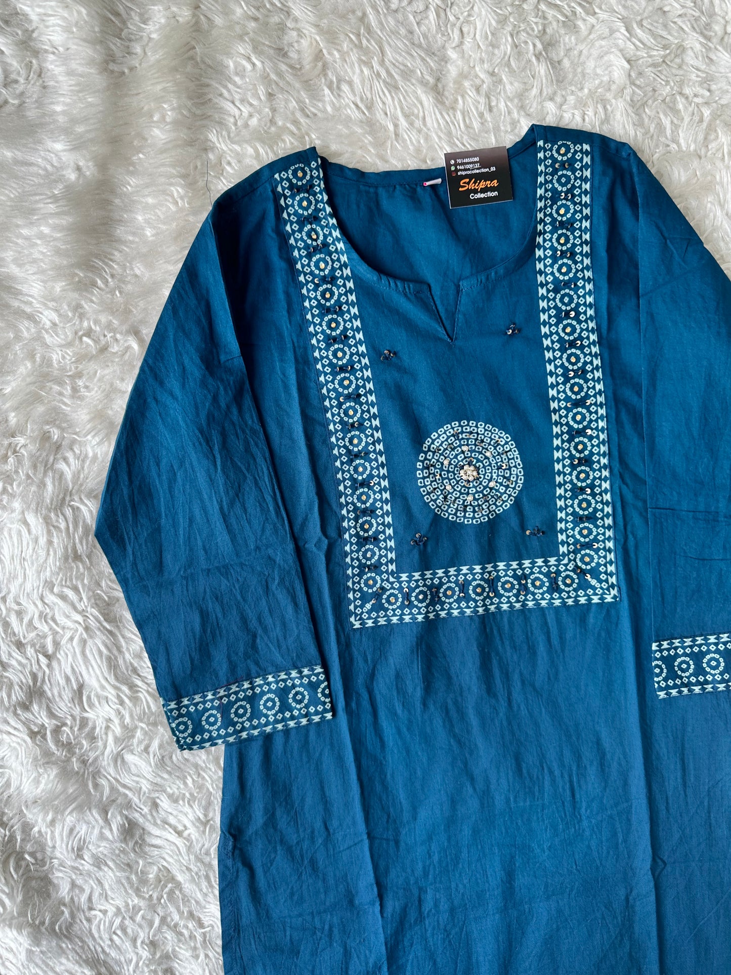 Premium Cotton Kurti Pant Dupatta Set