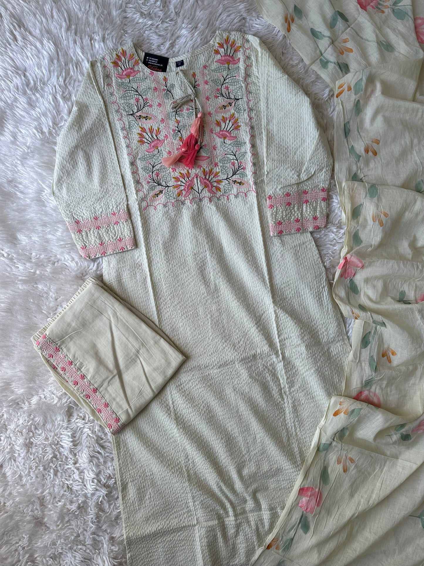Premium Cotton Thread Work Collection