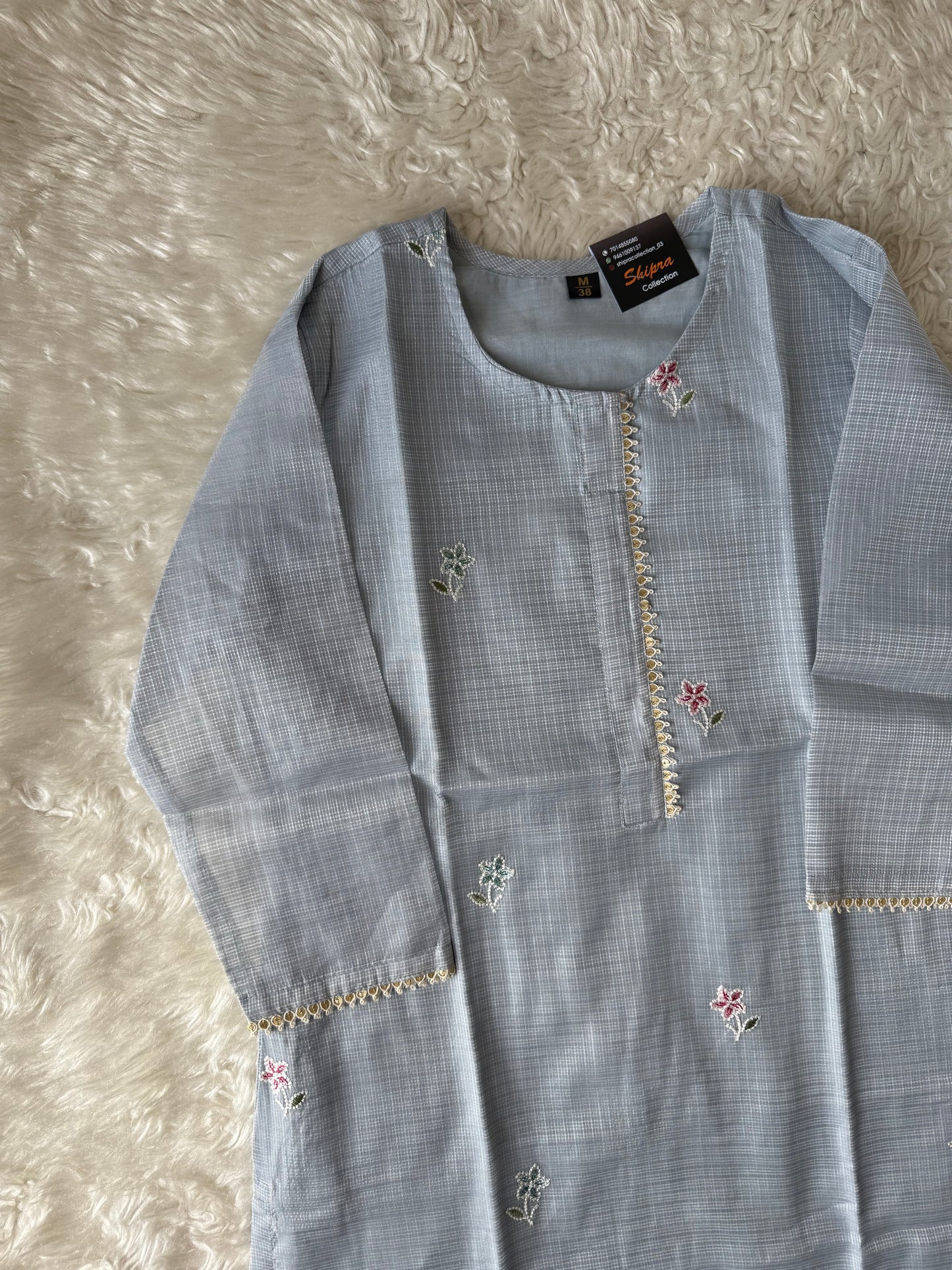 Doriya Kurti Pant Dupatta Set