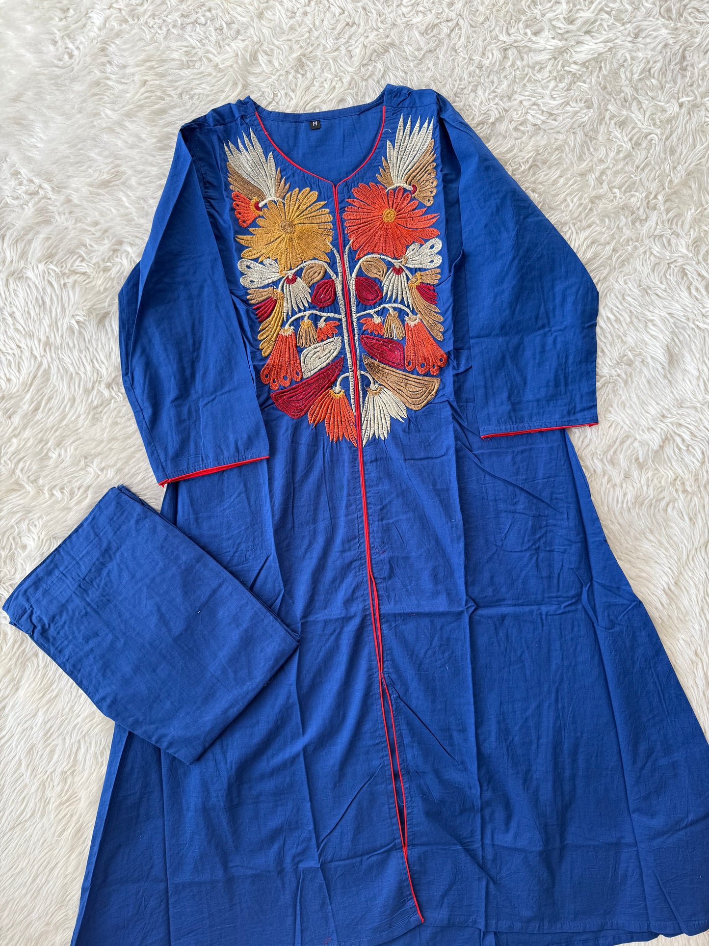 Cotton FLARE Kurti Pant Set