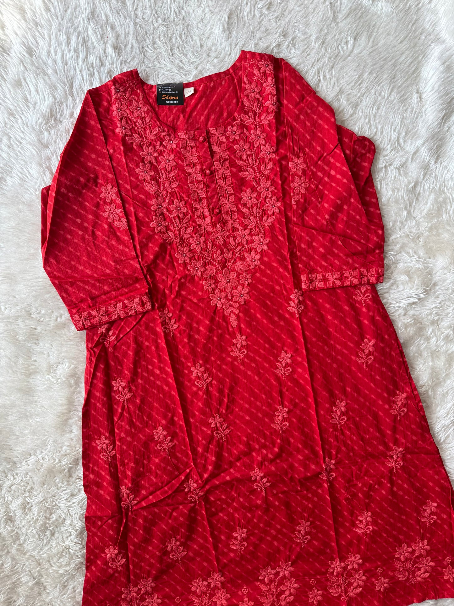 Premium Cotton Kurti Pant Dupatta Set