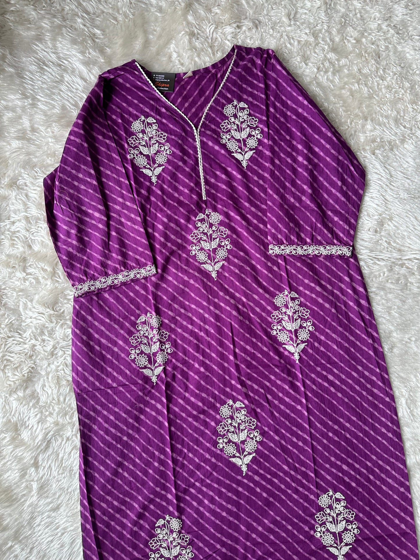 Premium Cotton Kurti Pant Dupatta Set