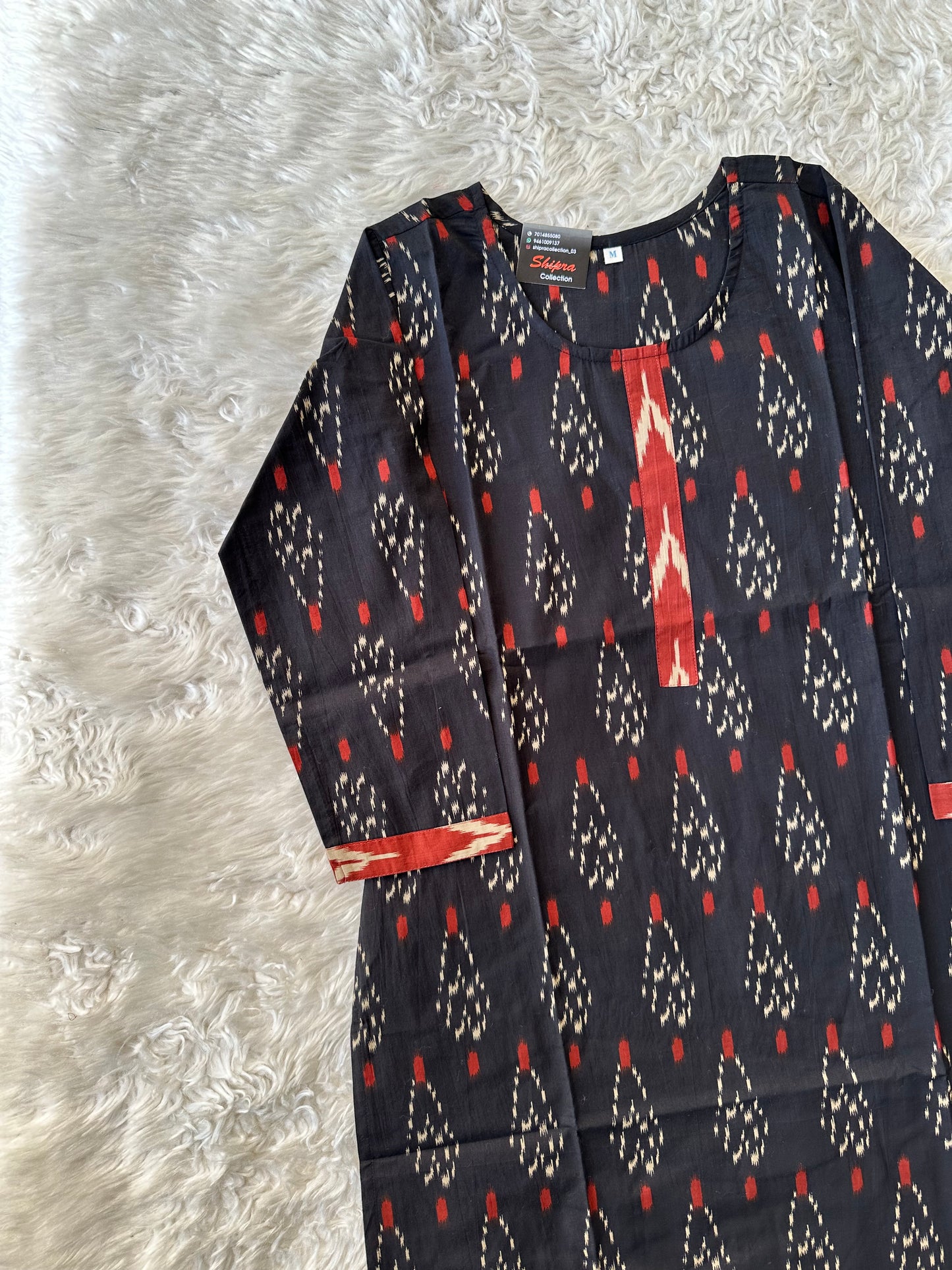 Premium Cotton Kurti Pant Jacket Set