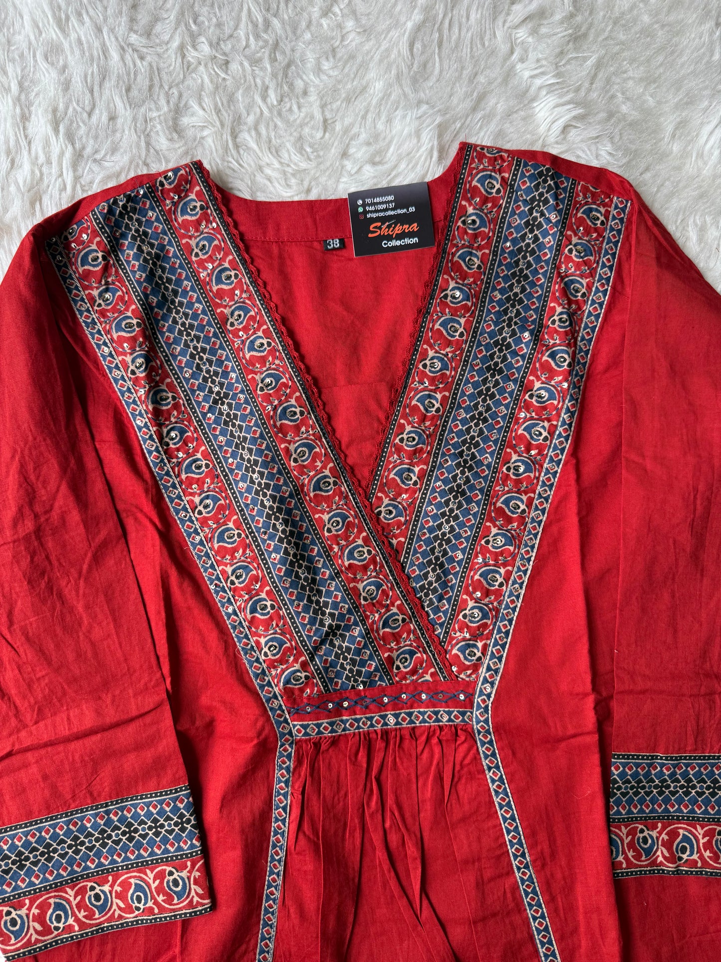 Premium Cotton Kurti Pant Dupatta Set