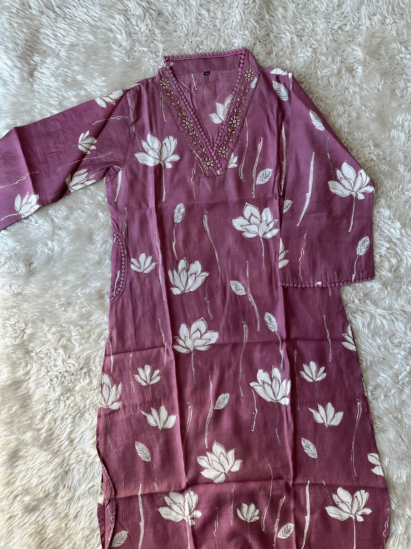Pure Muslin Silk Co-ord Set
