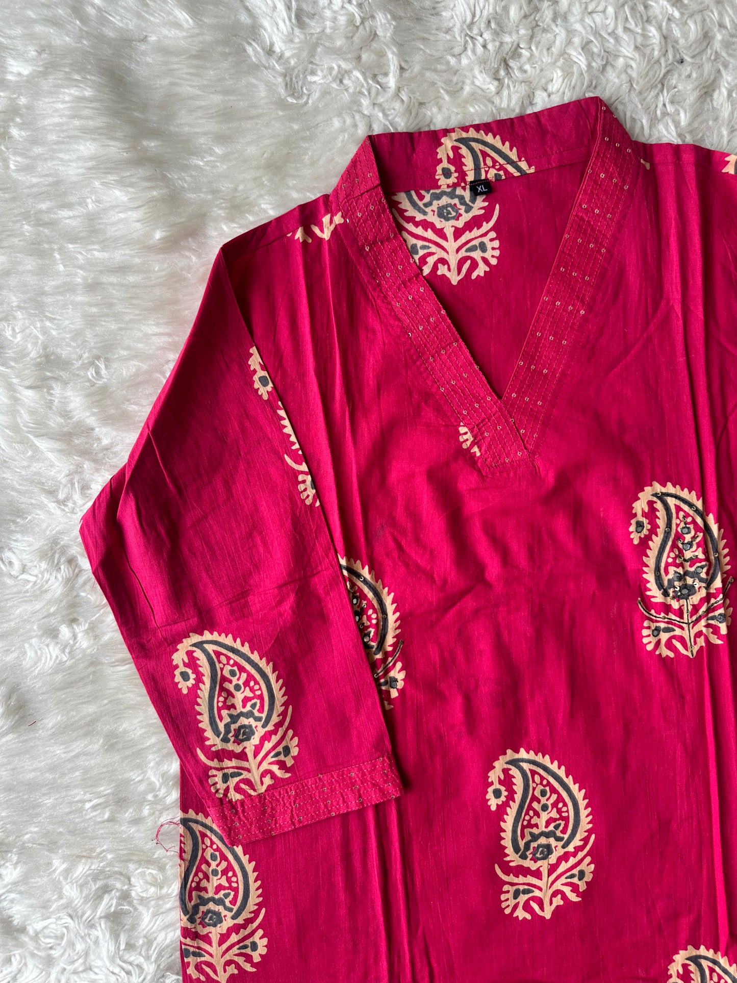 Budget Friendly Kurti Pant Dupatta Set