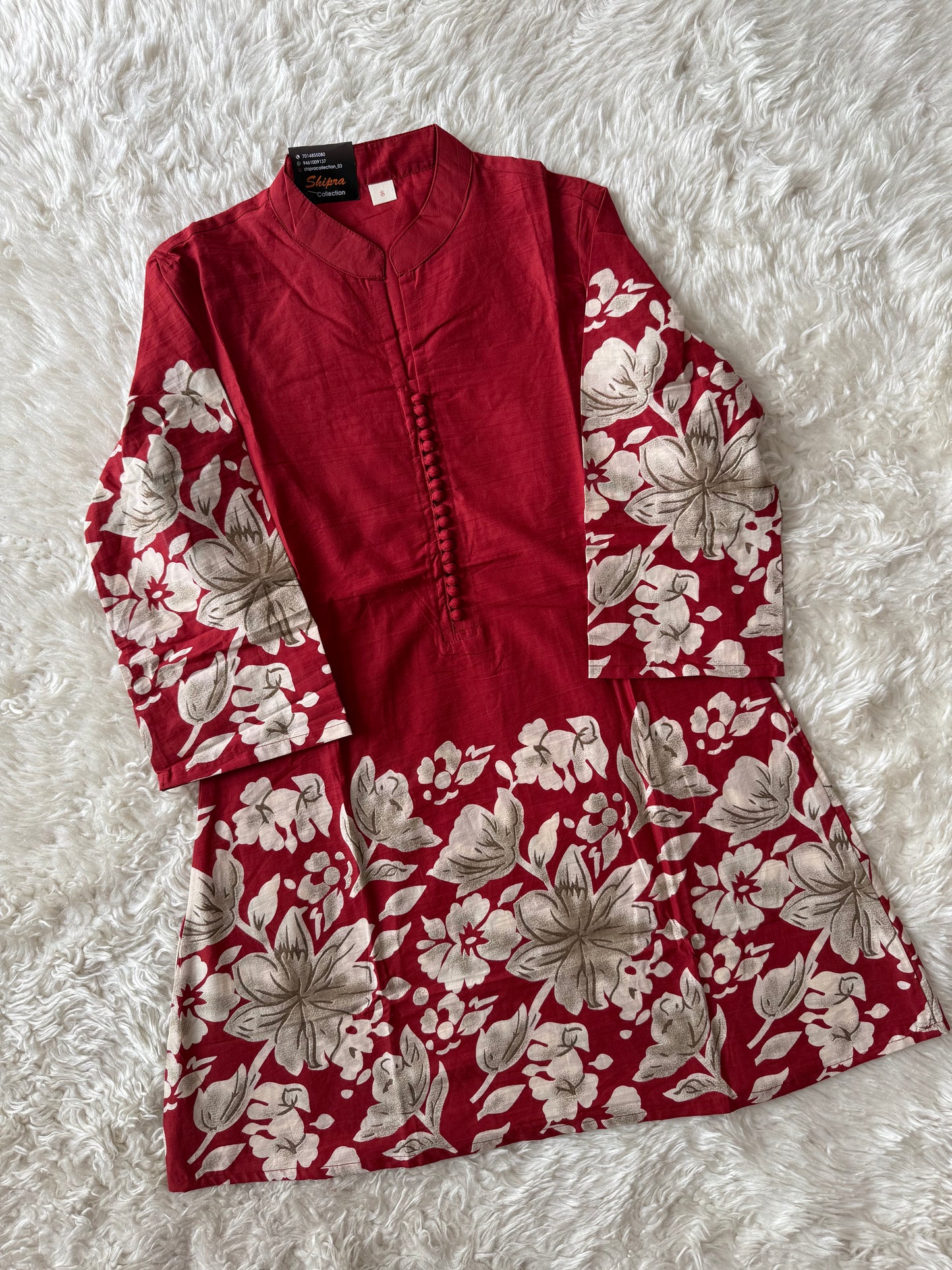 Pure Cotton Co-ord Set