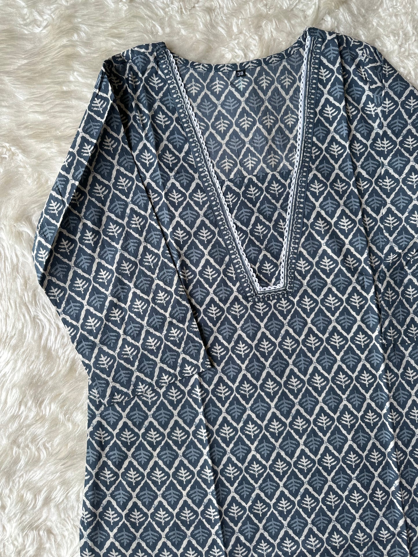 Stock Clearance 🚨 Premium Cotton Kurti Pant Set