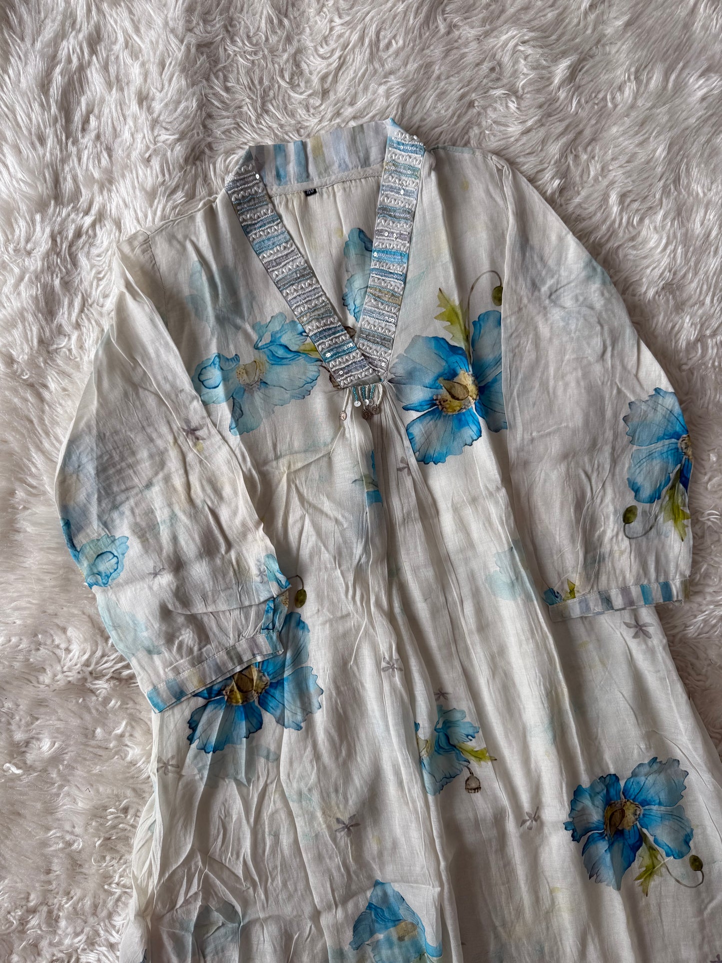 Premium Mul Cotton Kurti Pant Dupatta Set